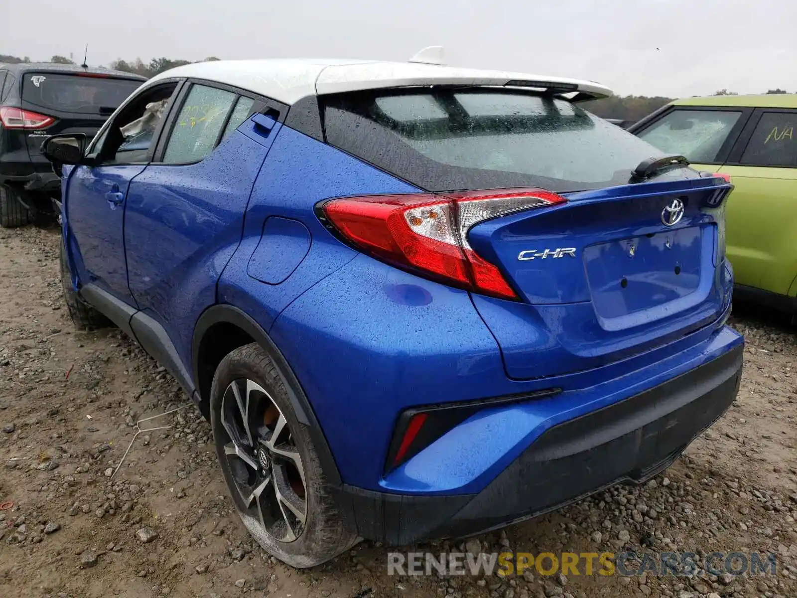 3 Photograph of a damaged car NMTKHMBX0KR069305 TOYOTA C-HR 2019