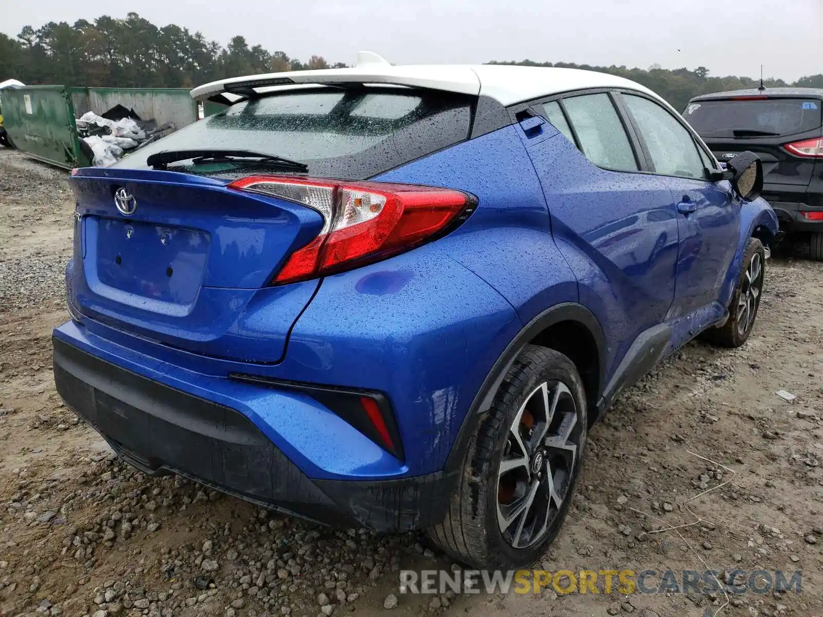 4 Photograph of a damaged car NMTKHMBX0KR069305 TOYOTA C-HR 2019