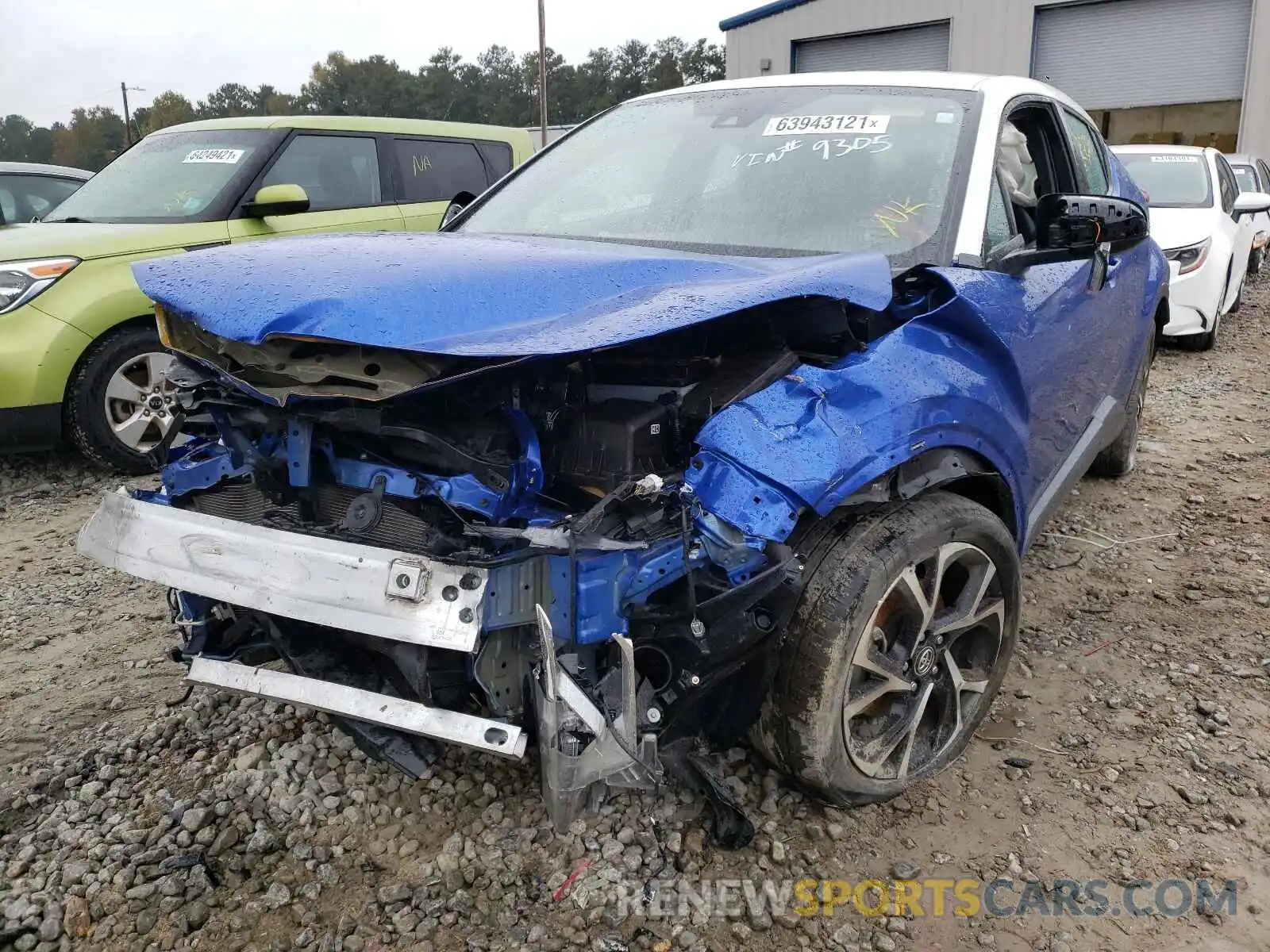 9 Photograph of a damaged car NMTKHMBX0KR069305 TOYOTA C-HR 2019