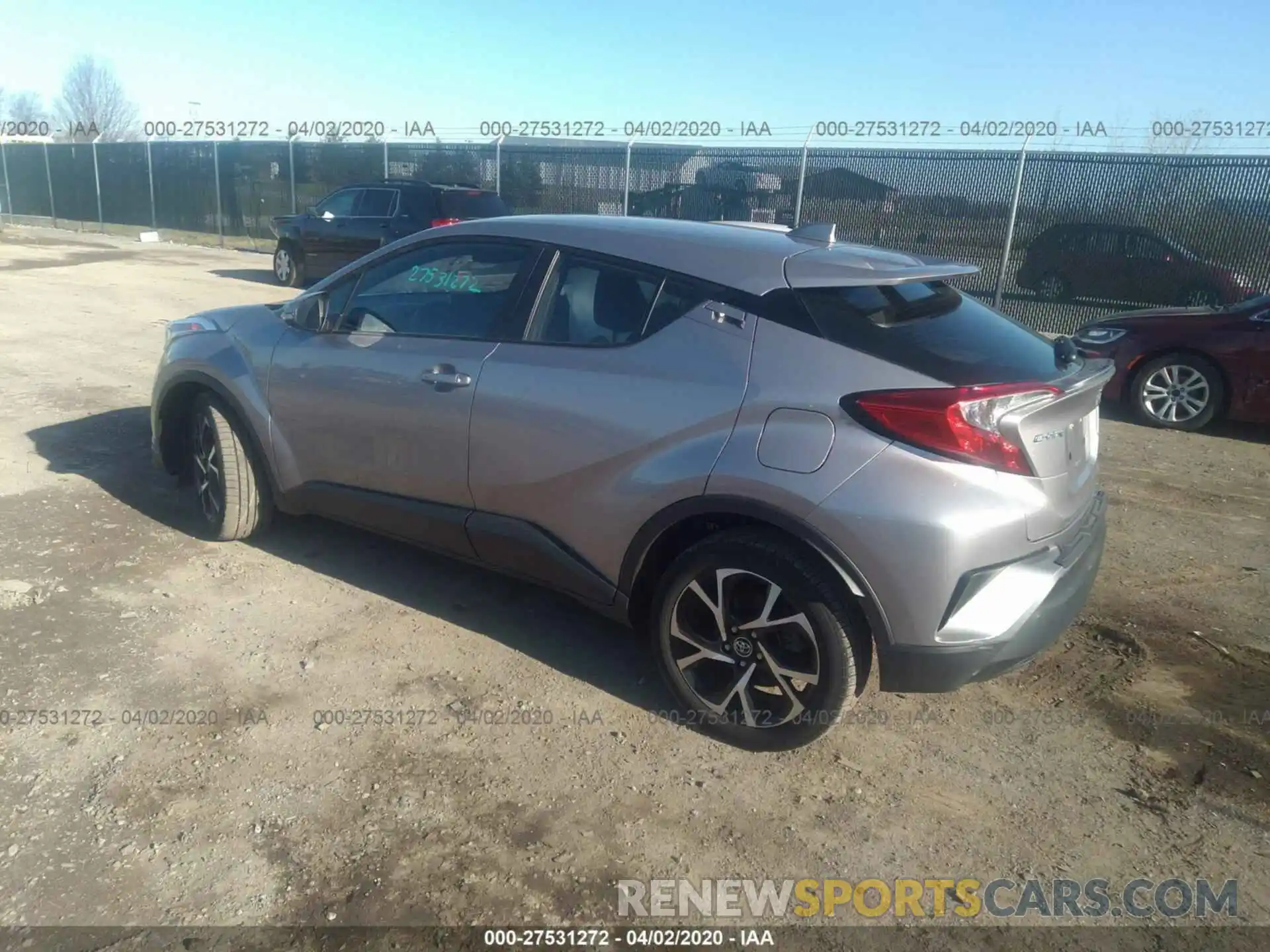 3 Photograph of a damaged car NMTKHMBX0KR071751 TOYOTA C-HR 2019