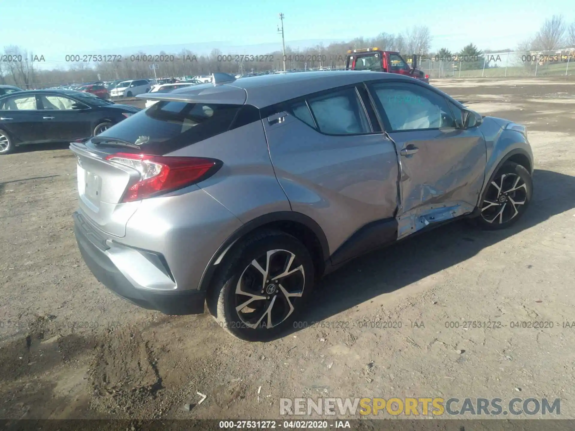 4 Photograph of a damaged car NMTKHMBX0KR071751 TOYOTA C-HR 2019