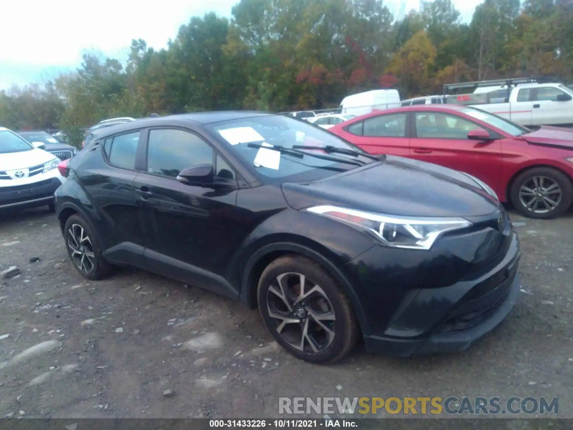 1 Photograph of a damaged car NMTKHMBX0KR076349 TOYOTA C-HR 2019