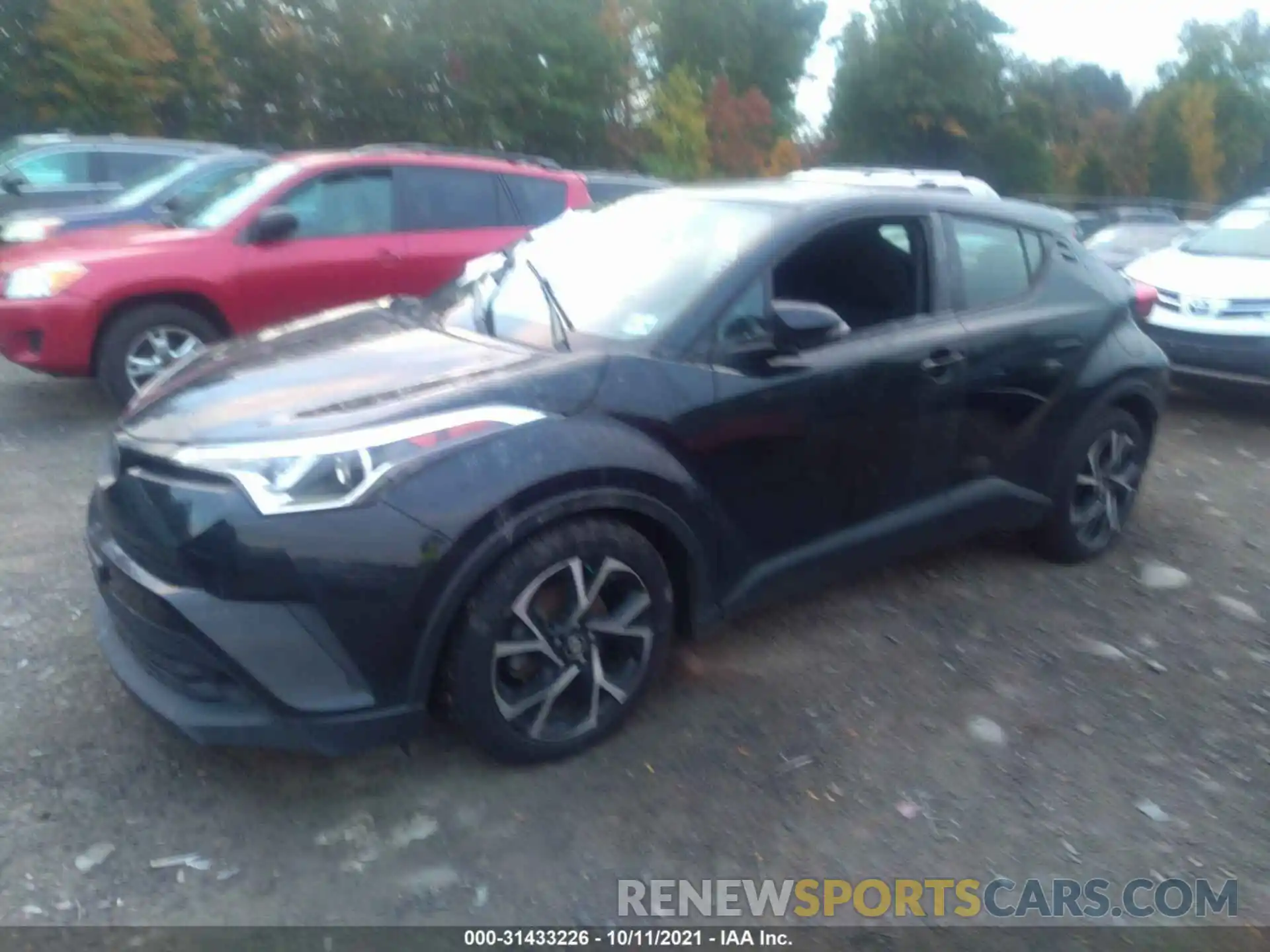 2 Photograph of a damaged car NMTKHMBX0KR076349 TOYOTA C-HR 2019