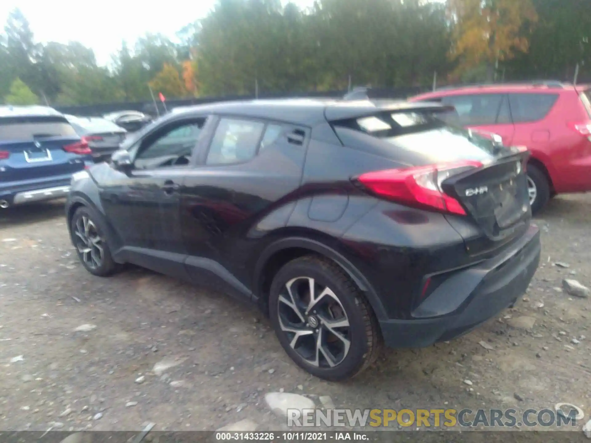 3 Photograph of a damaged car NMTKHMBX0KR076349 TOYOTA C-HR 2019