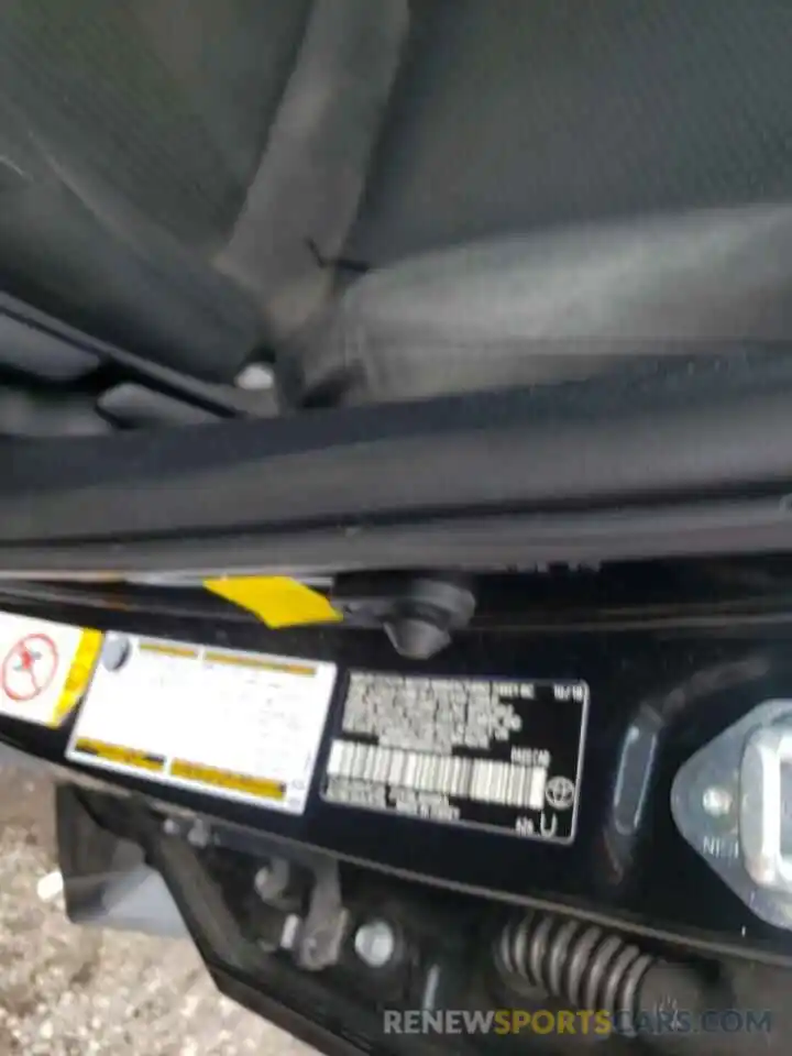 10 Photograph of a damaged car NMTKHMBX0KR076433 TOYOTA C-HR 2019