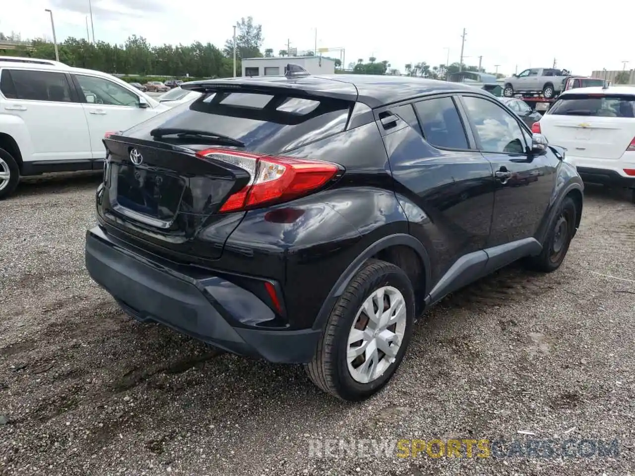 4 Фотография поврежденного автомобиля NMTKHMBX0KR076433 TOYOTA C-HR 2019