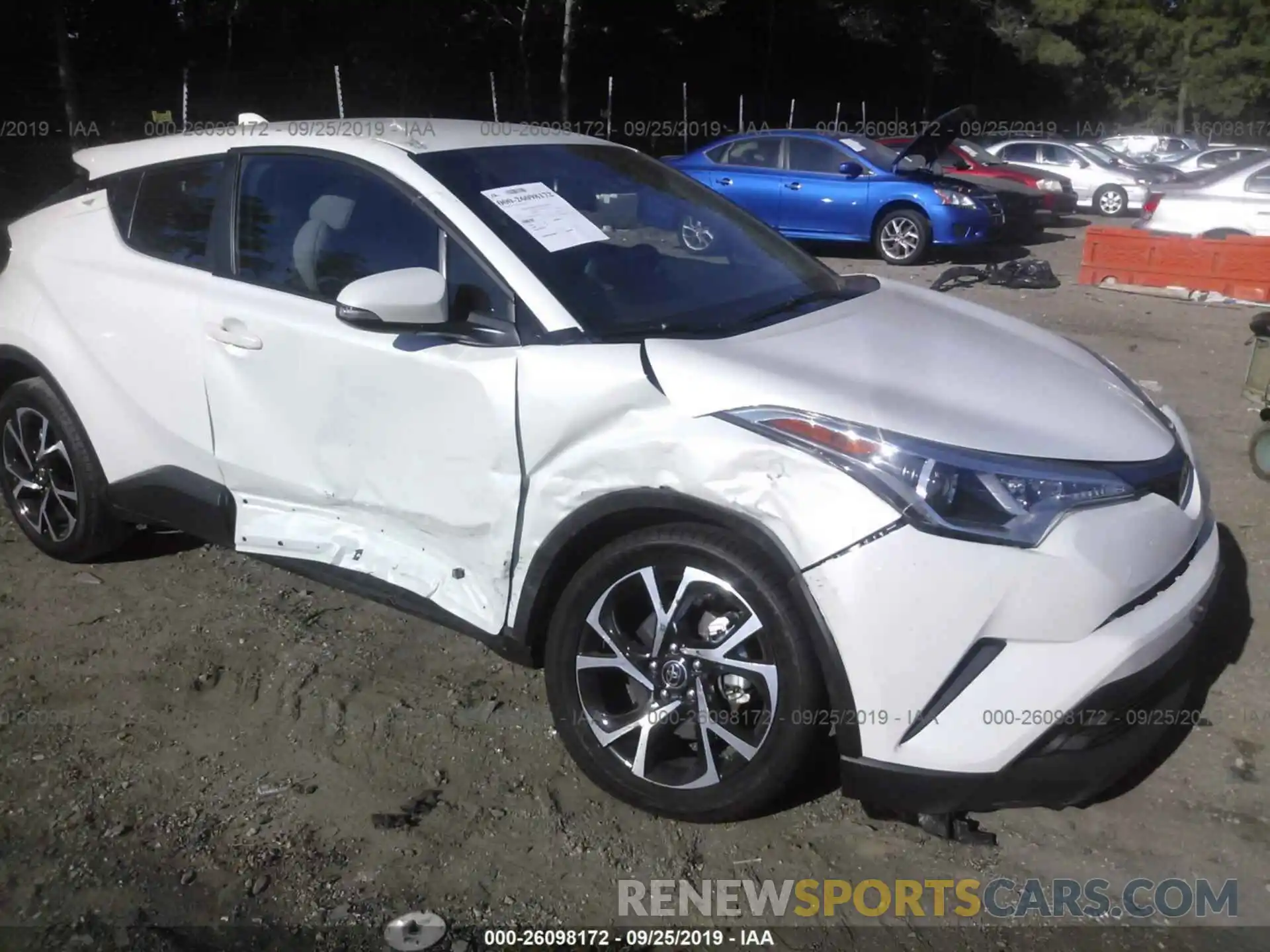 6 Photograph of a damaged car NMTKHMBX0KR076657 TOYOTA C-HR 2019