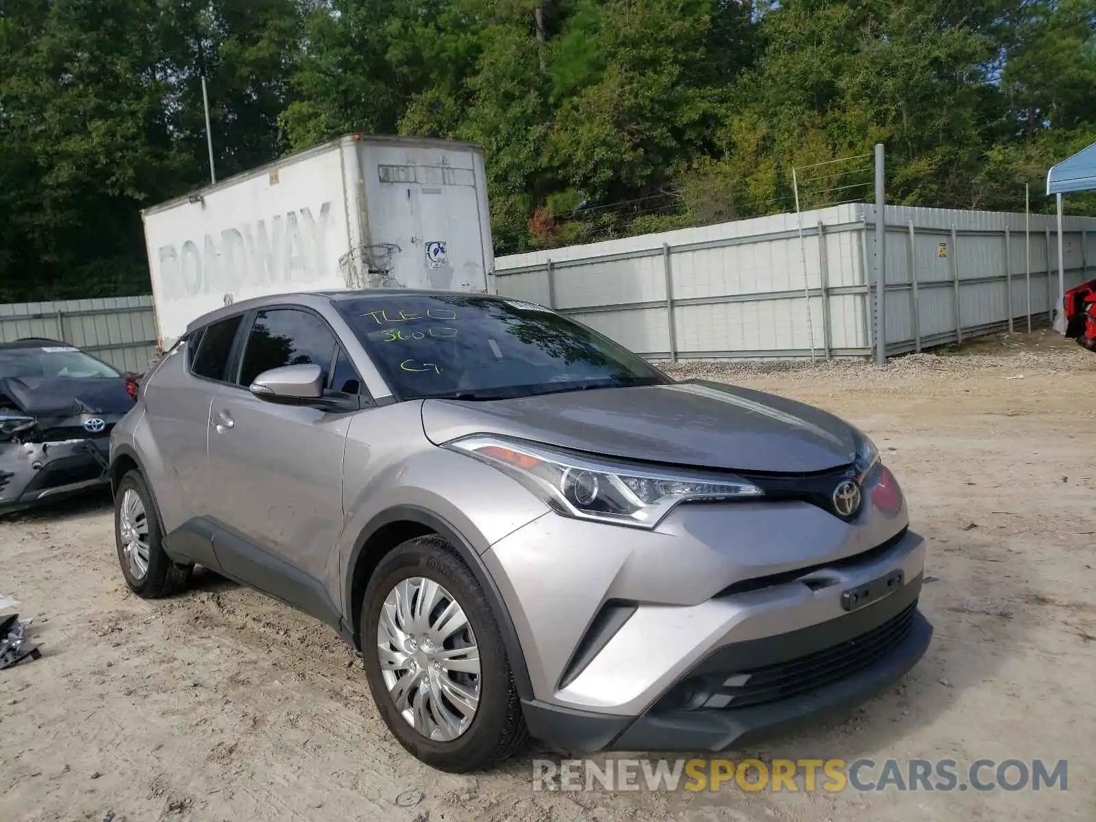 1 Photograph of a damaged car NMTKHMBX0KR076920 TOYOTA C-HR 2019