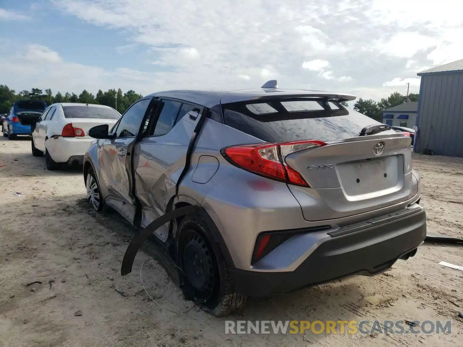 3 Photograph of a damaged car NMTKHMBX0KR076920 TOYOTA C-HR 2019