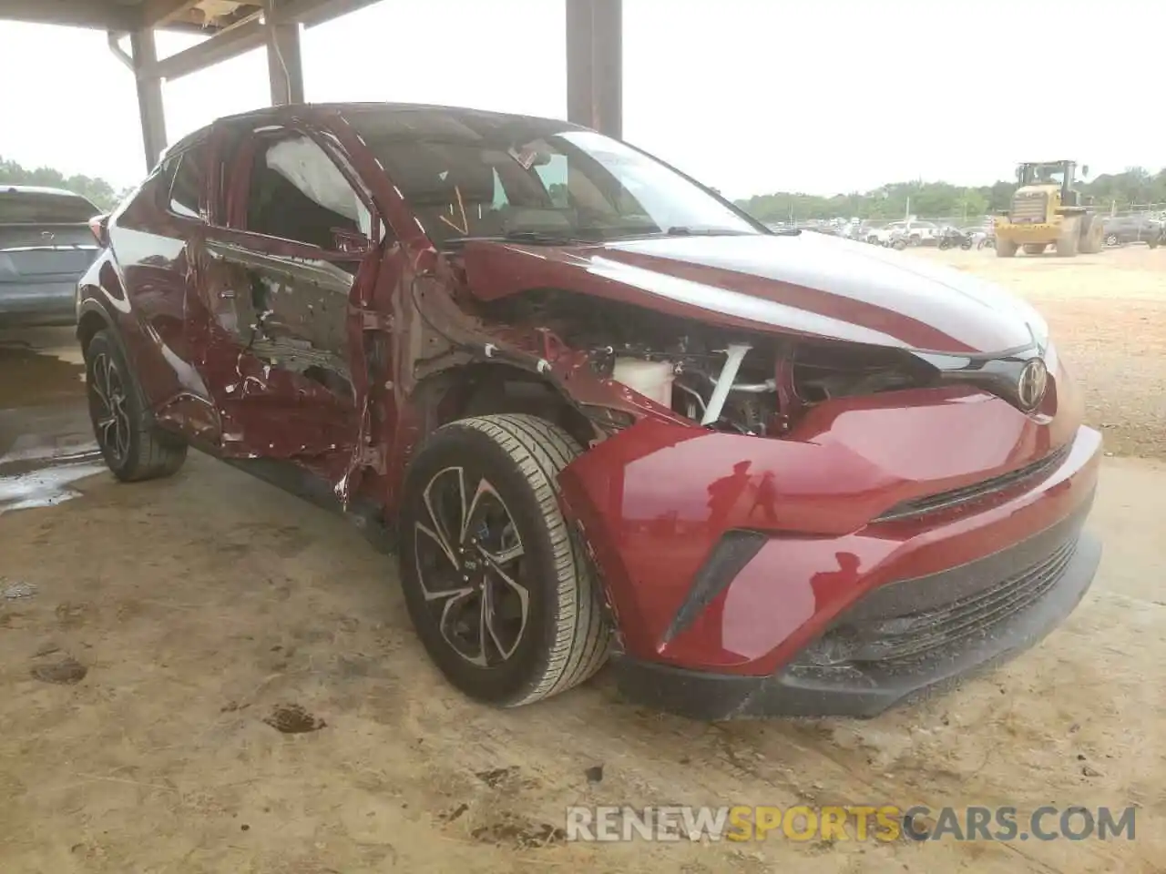 1 Photograph of a damaged car NMTKHMBX0KR080479 TOYOTA C-HR 2019