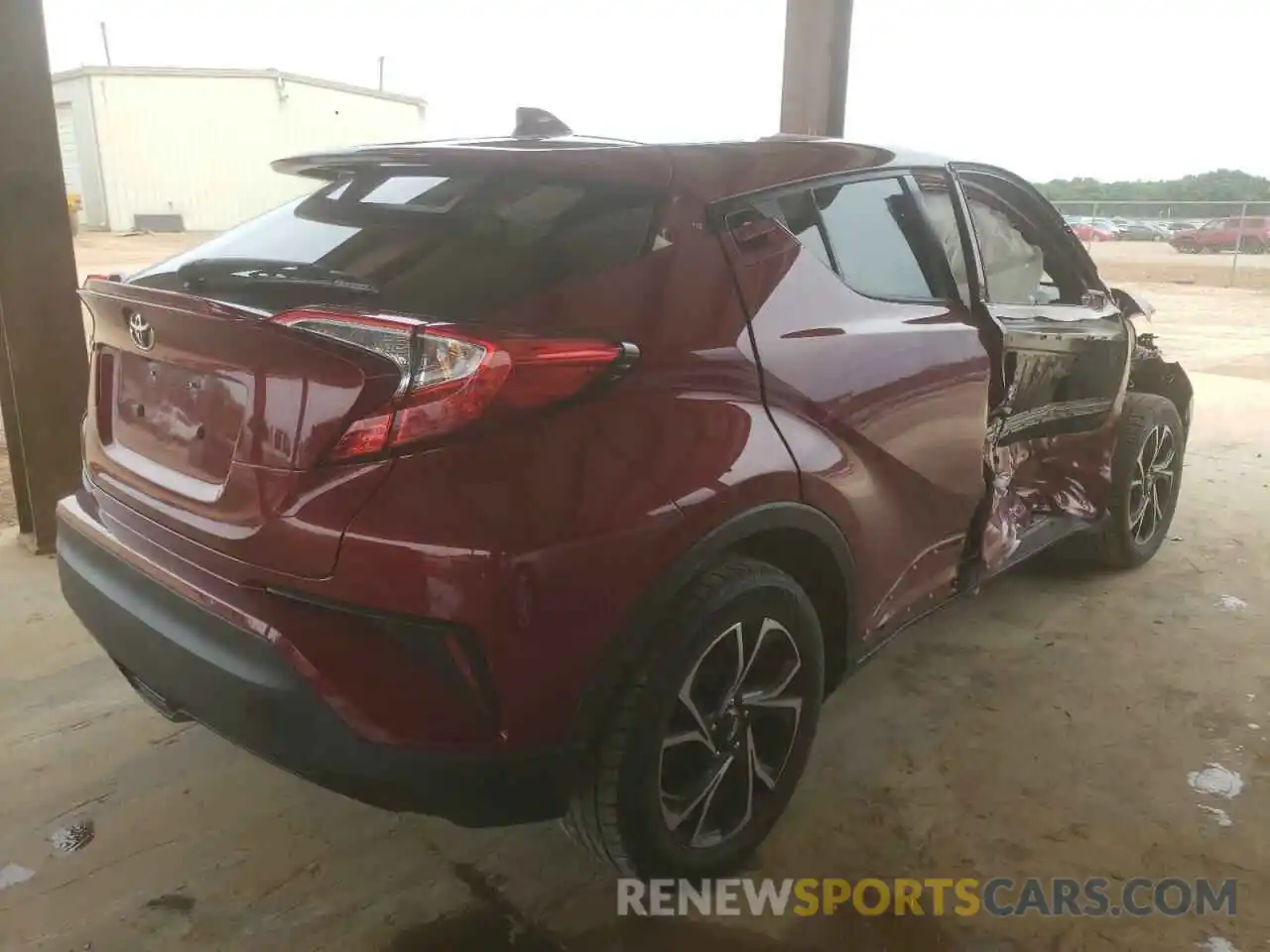 4 Photograph of a damaged car NMTKHMBX0KR080479 TOYOTA C-HR 2019