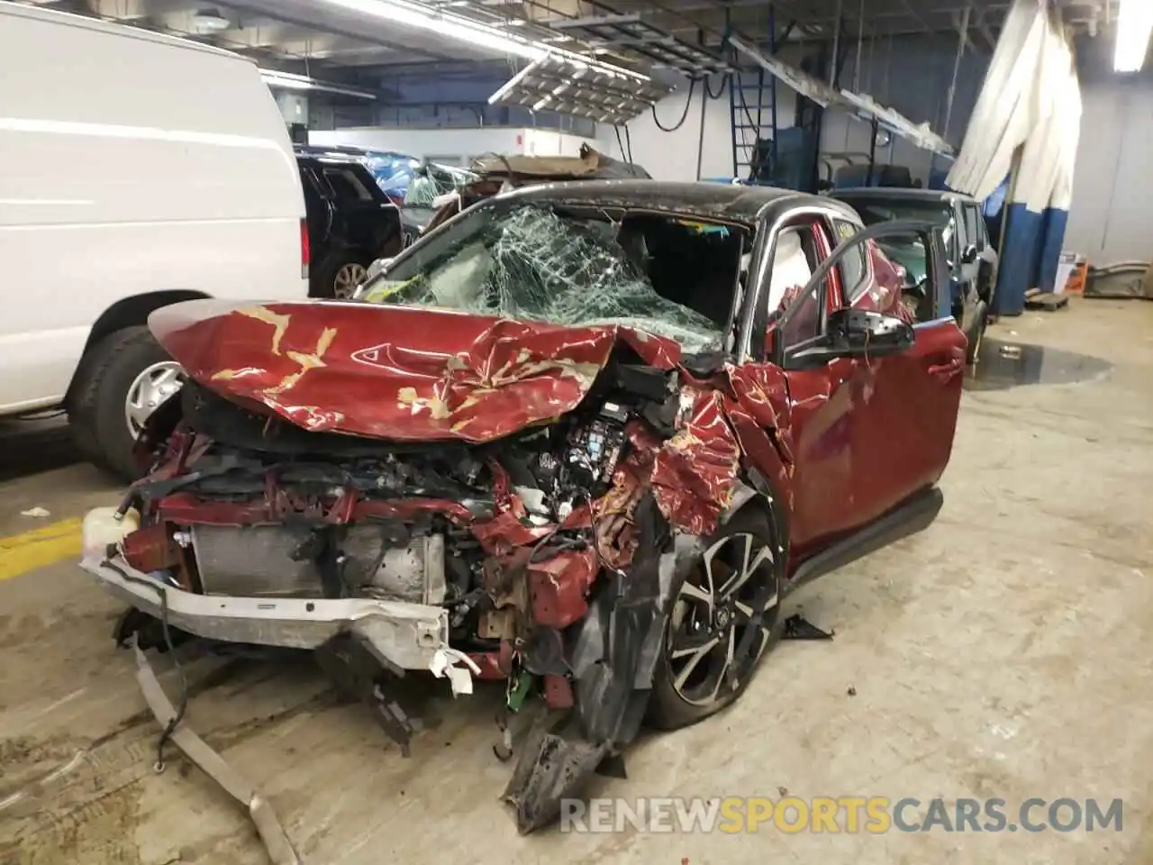 2 Photograph of a damaged car NMTKHMBX0KR081633 TOYOTA C-HR 2019