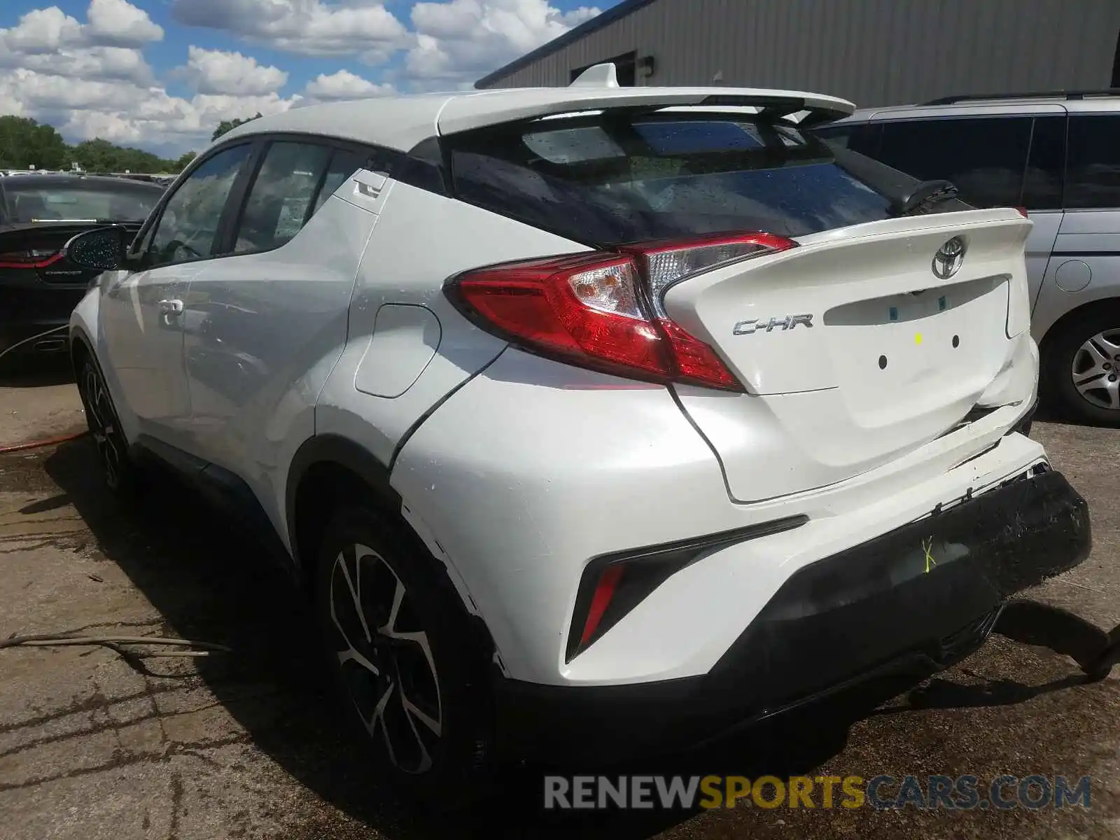 3 Photograph of a damaged car NMTKHMBX0KR081972 TOYOTA C-HR 2019