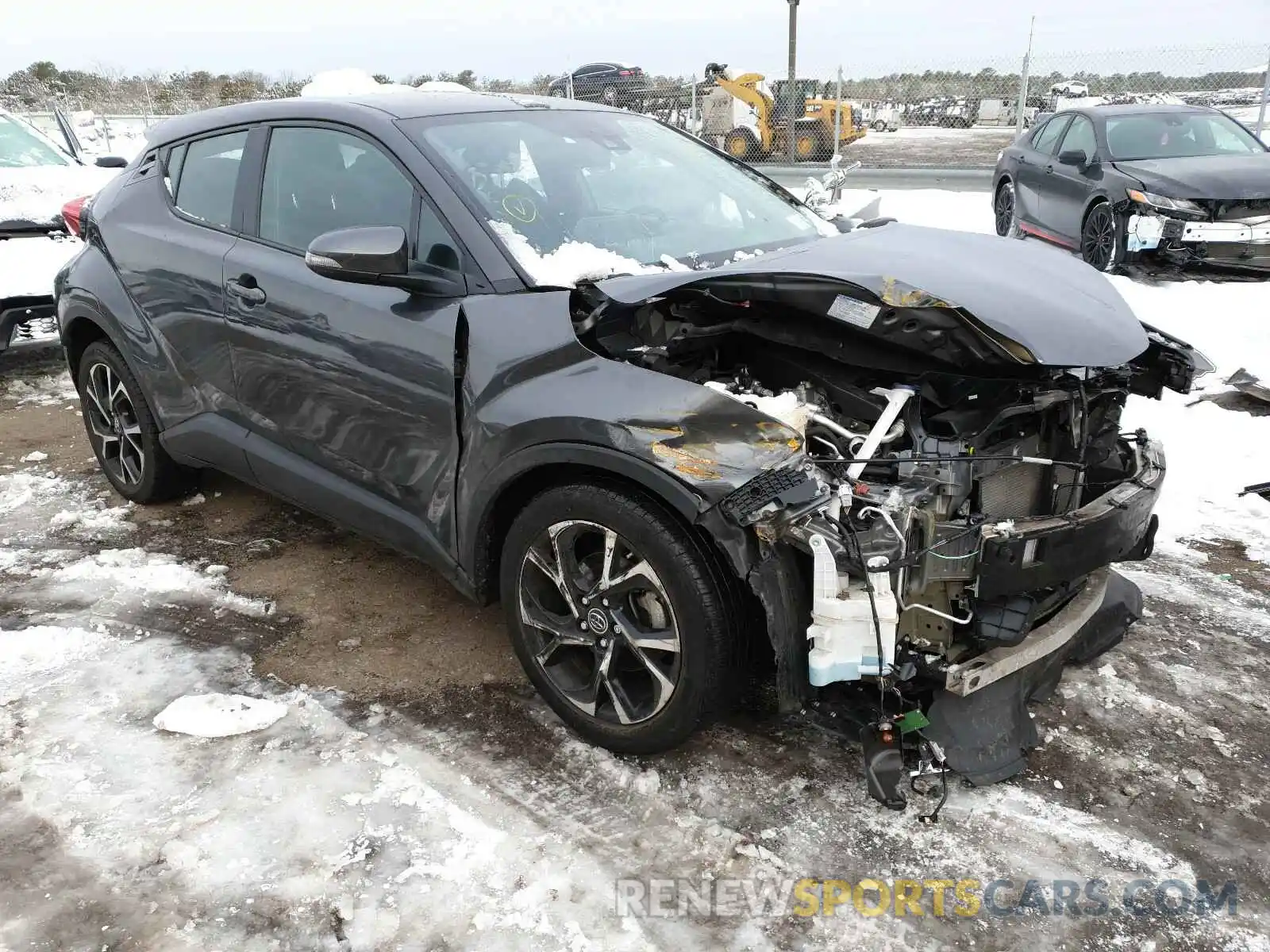 1 Photograph of a damaged car NMTKHMBX0KR082832 TOYOTA C-HR 2019