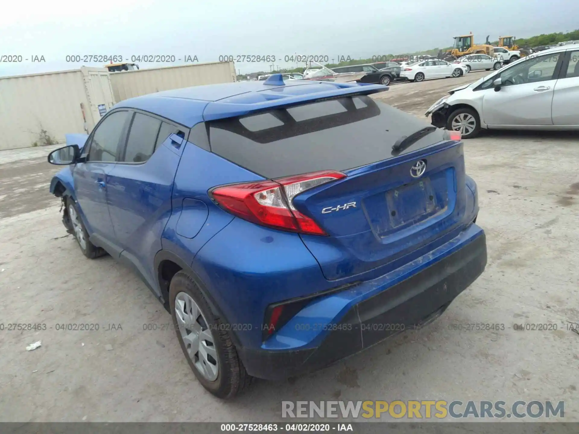 3 Photograph of a damaged car NMTKHMBX0KR083186 TOYOTA C-HR 2019