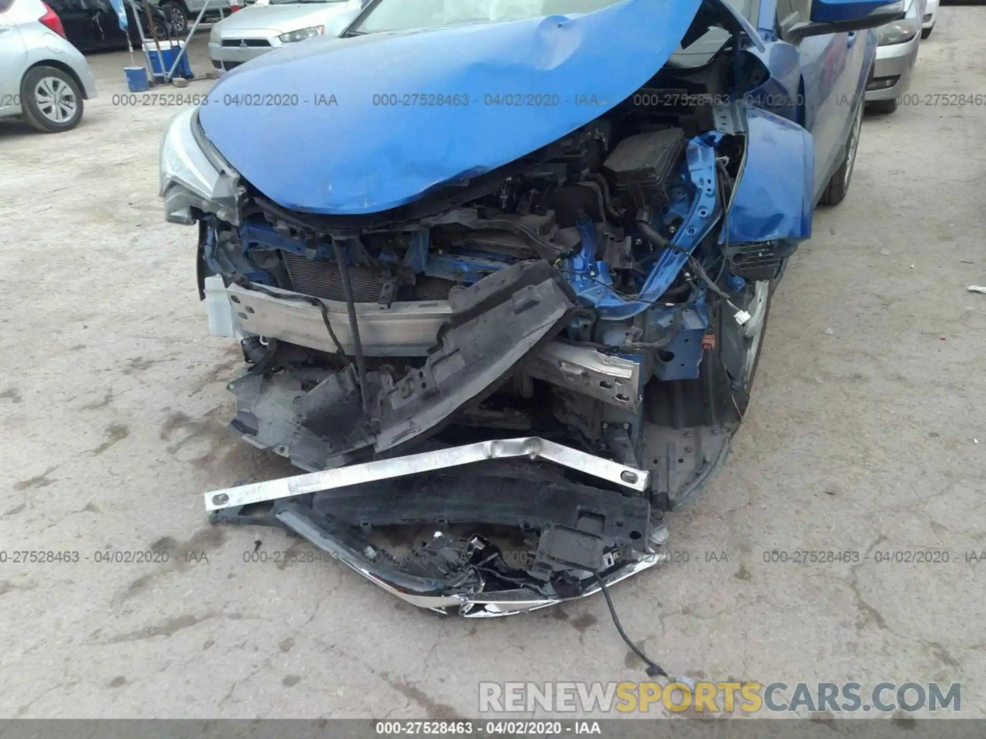 6 Photograph of a damaged car NMTKHMBX0KR083186 TOYOTA C-HR 2019