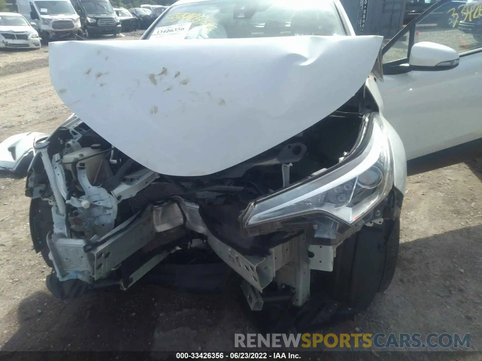 10 Photograph of a damaged car NMTKHMBX0KR083446 TOYOTA C-HR 2019