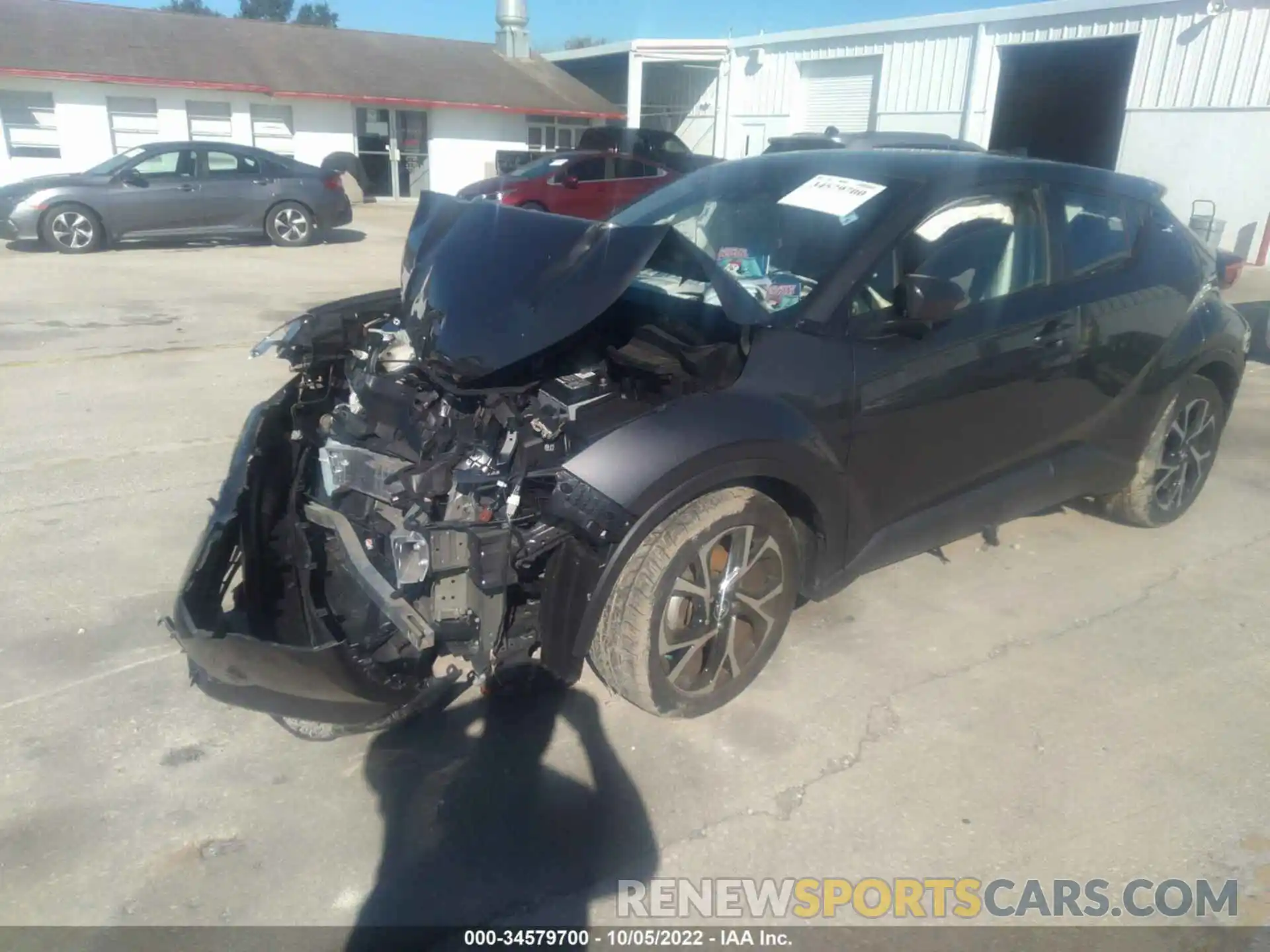 2 Photograph of a damaged car NMTKHMBX0KR083673 TOYOTA C-HR 2019