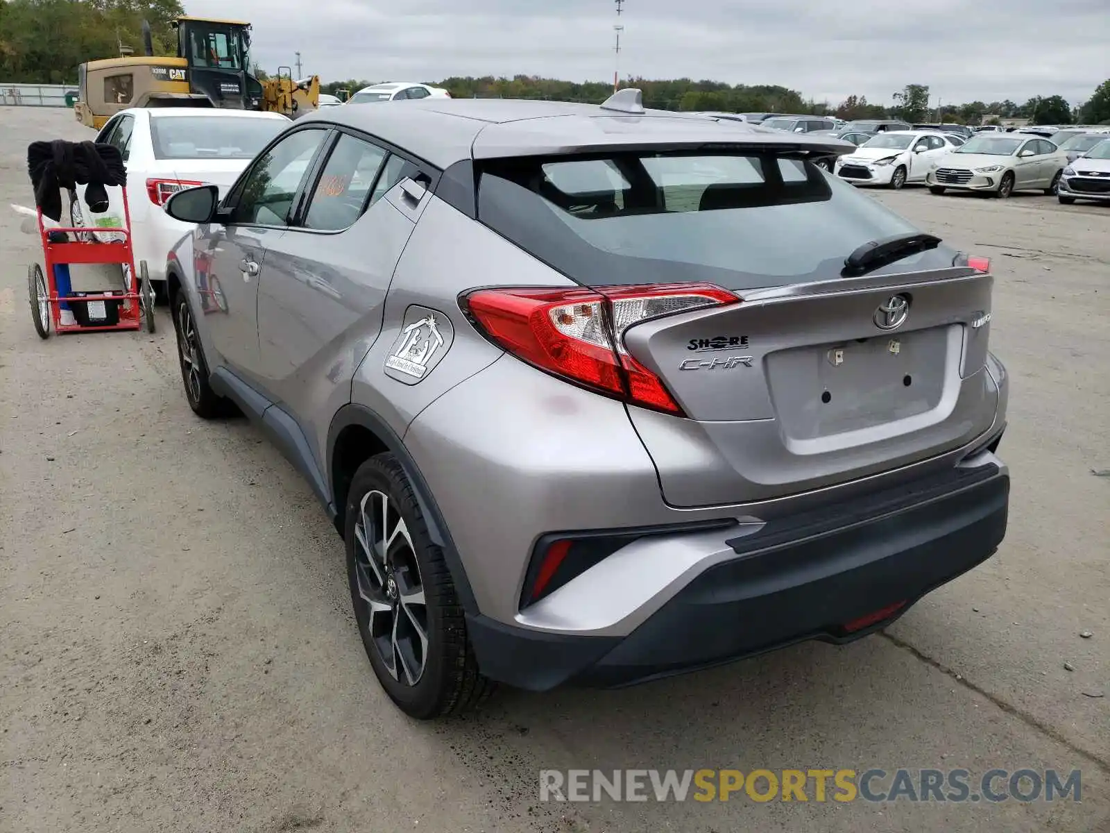 3 Photograph of a damaged car NMTKHMBX0KR084239 TOYOTA C-HR 2019