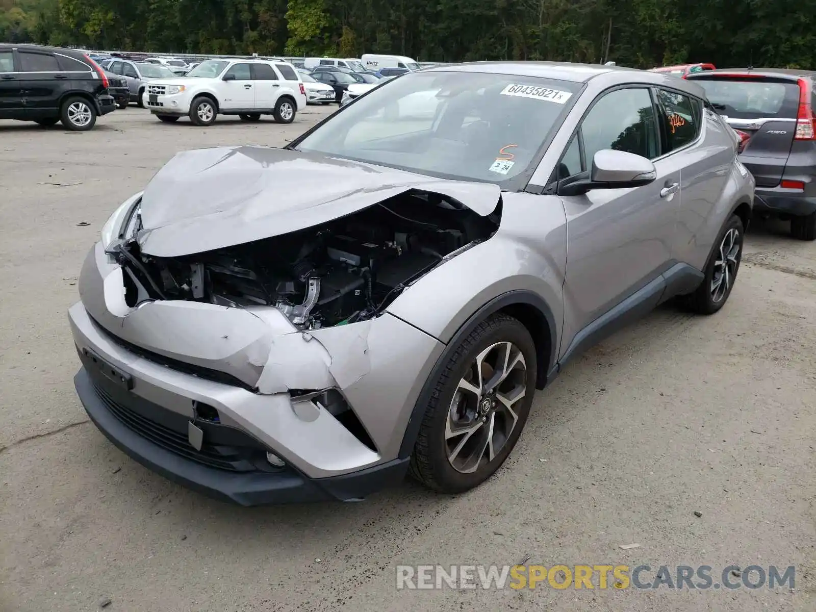 9 Photograph of a damaged car NMTKHMBX0KR084239 TOYOTA C-HR 2019