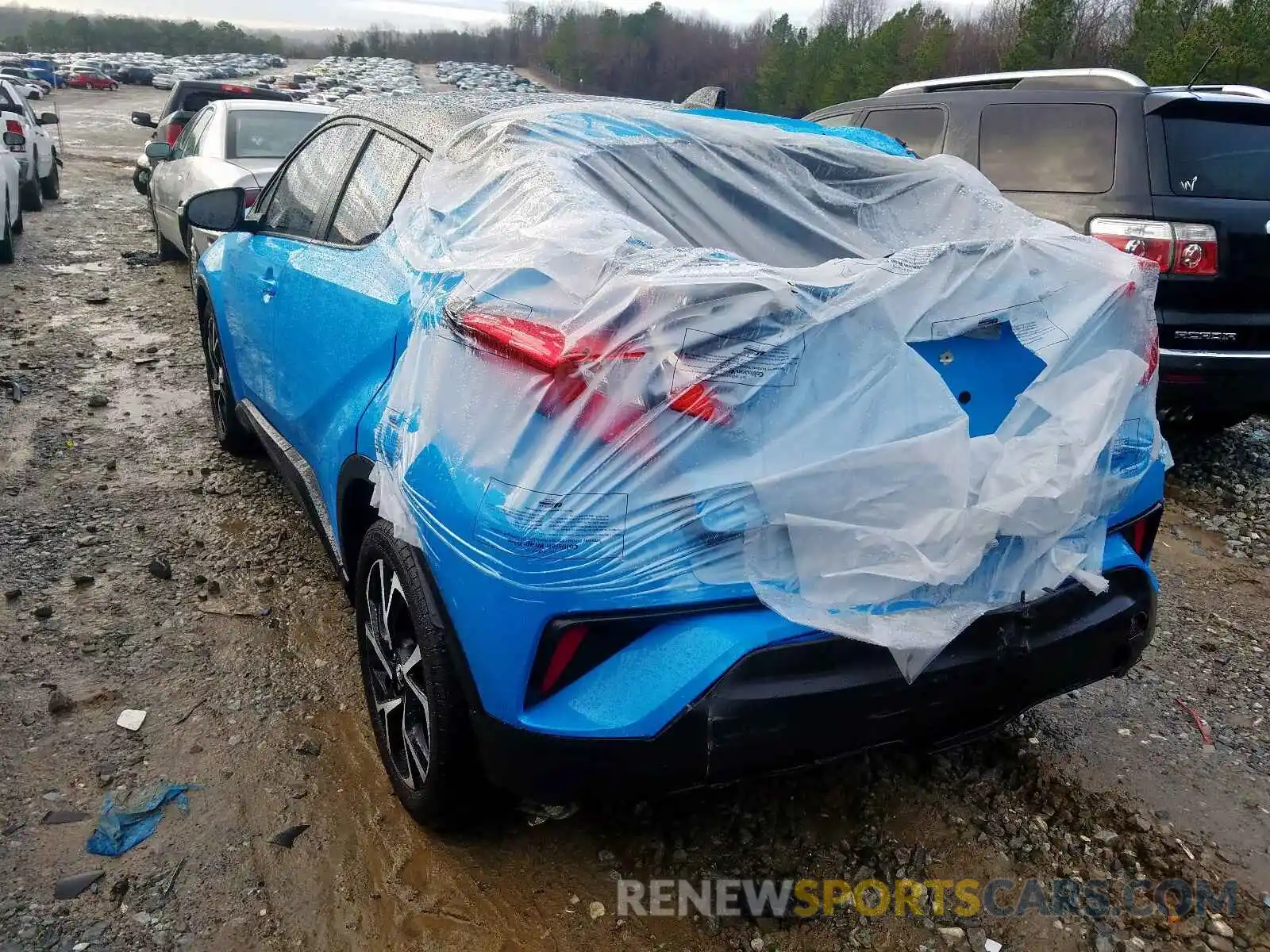 3 Photograph of a damaged car NMTKHMBX0KR084547 TOYOTA C-HR 2019