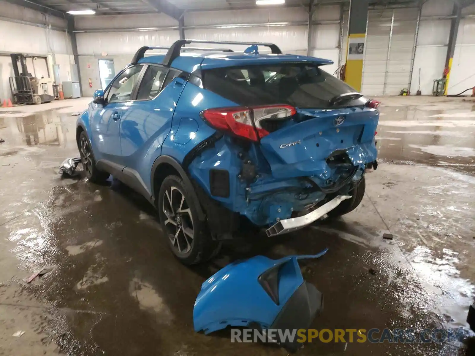 3 Photograph of a damaged car NMTKHMBX0KR085567 TOYOTA C-HR 2019