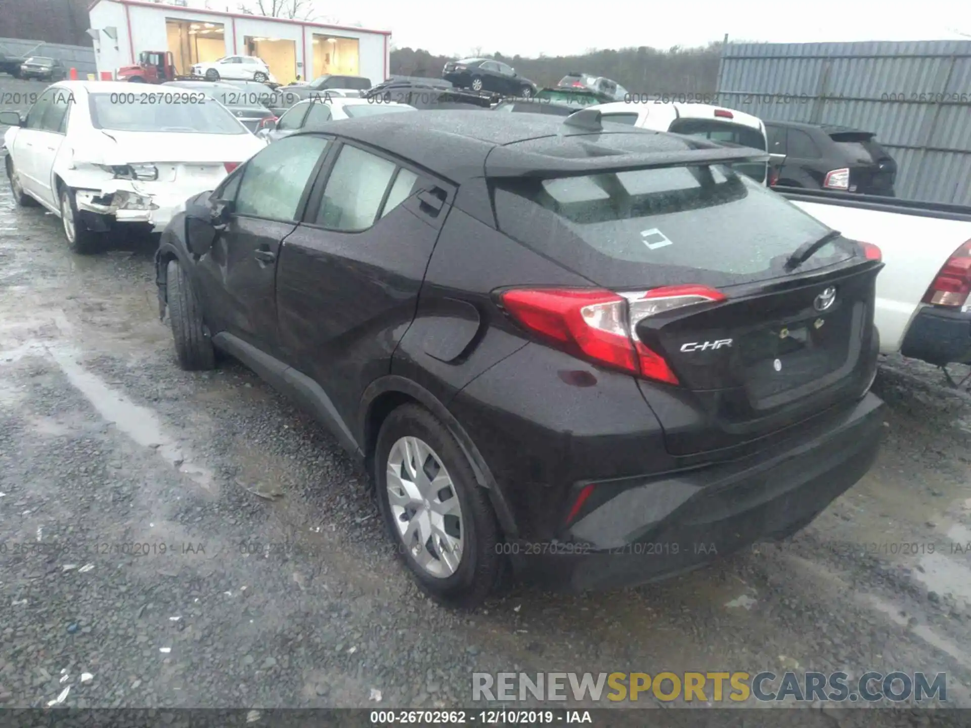 3 Photograph of a damaged car NMTKHMBX0KR086363 TOYOTA C-HR 2019