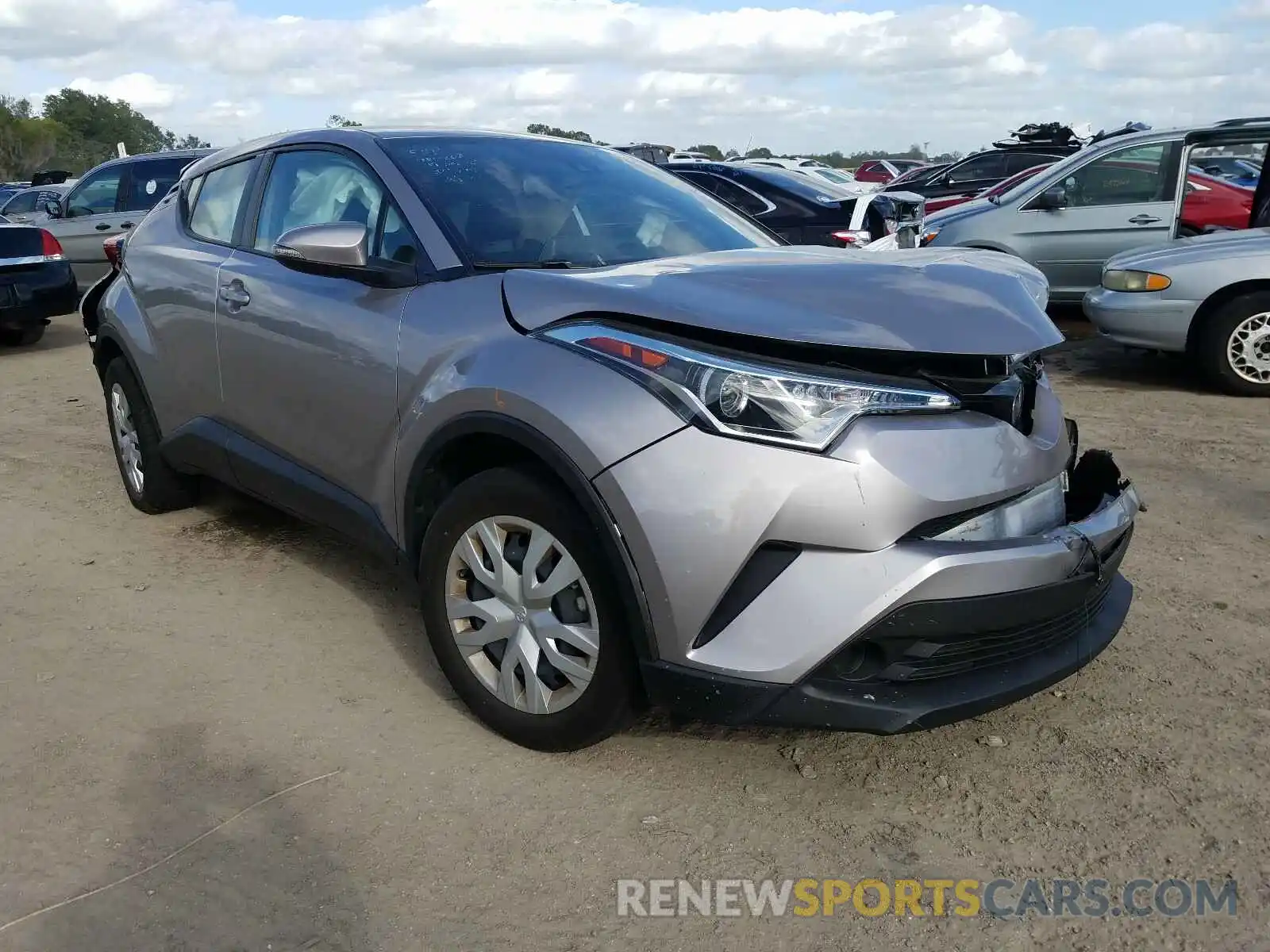 1 Photograph of a damaged car NMTKHMBX0KR086685 TOYOTA C-HR 2019