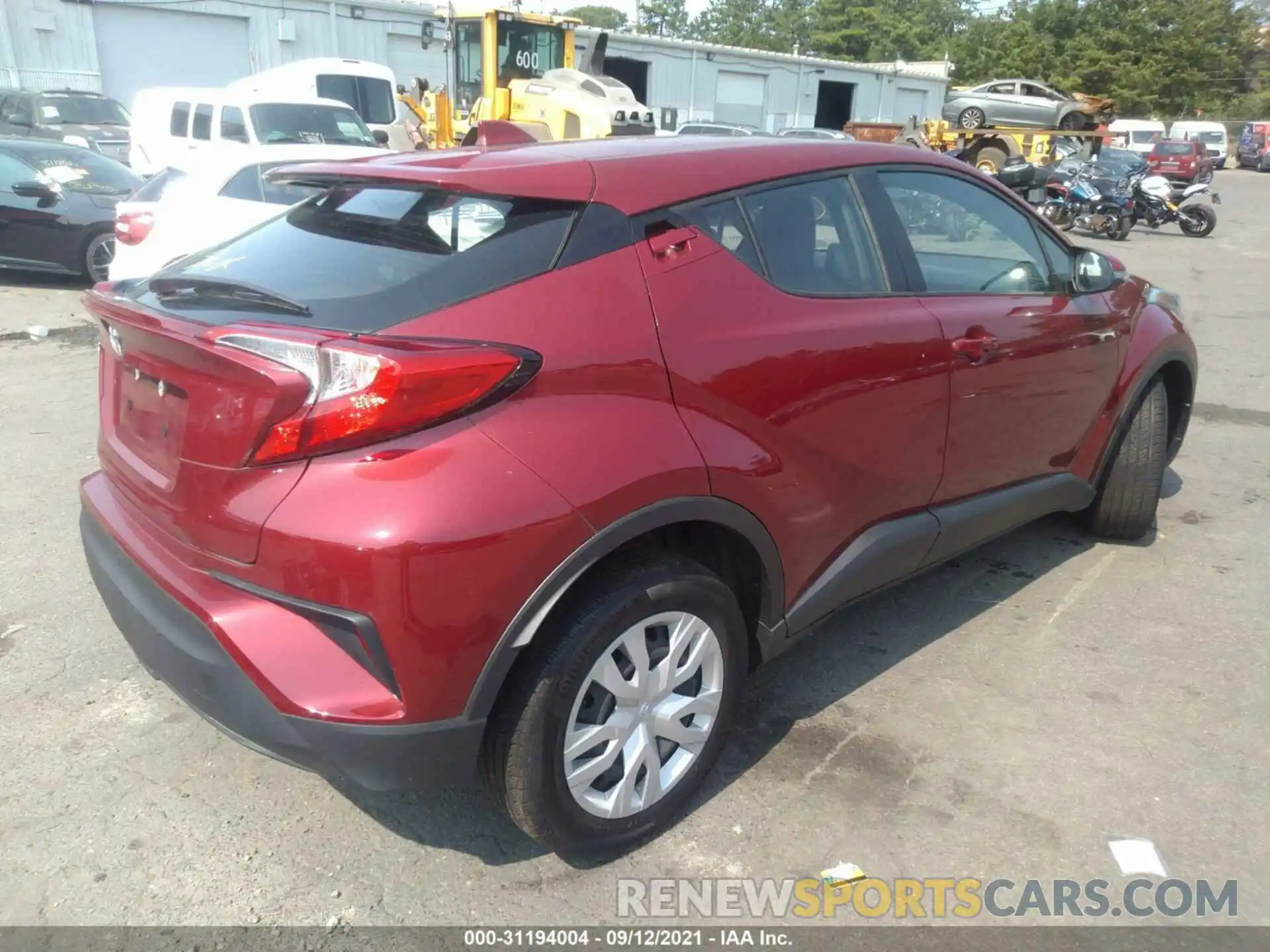 4 Photograph of a damaged car NMTKHMBX0KR086704 TOYOTA C-HR 2019