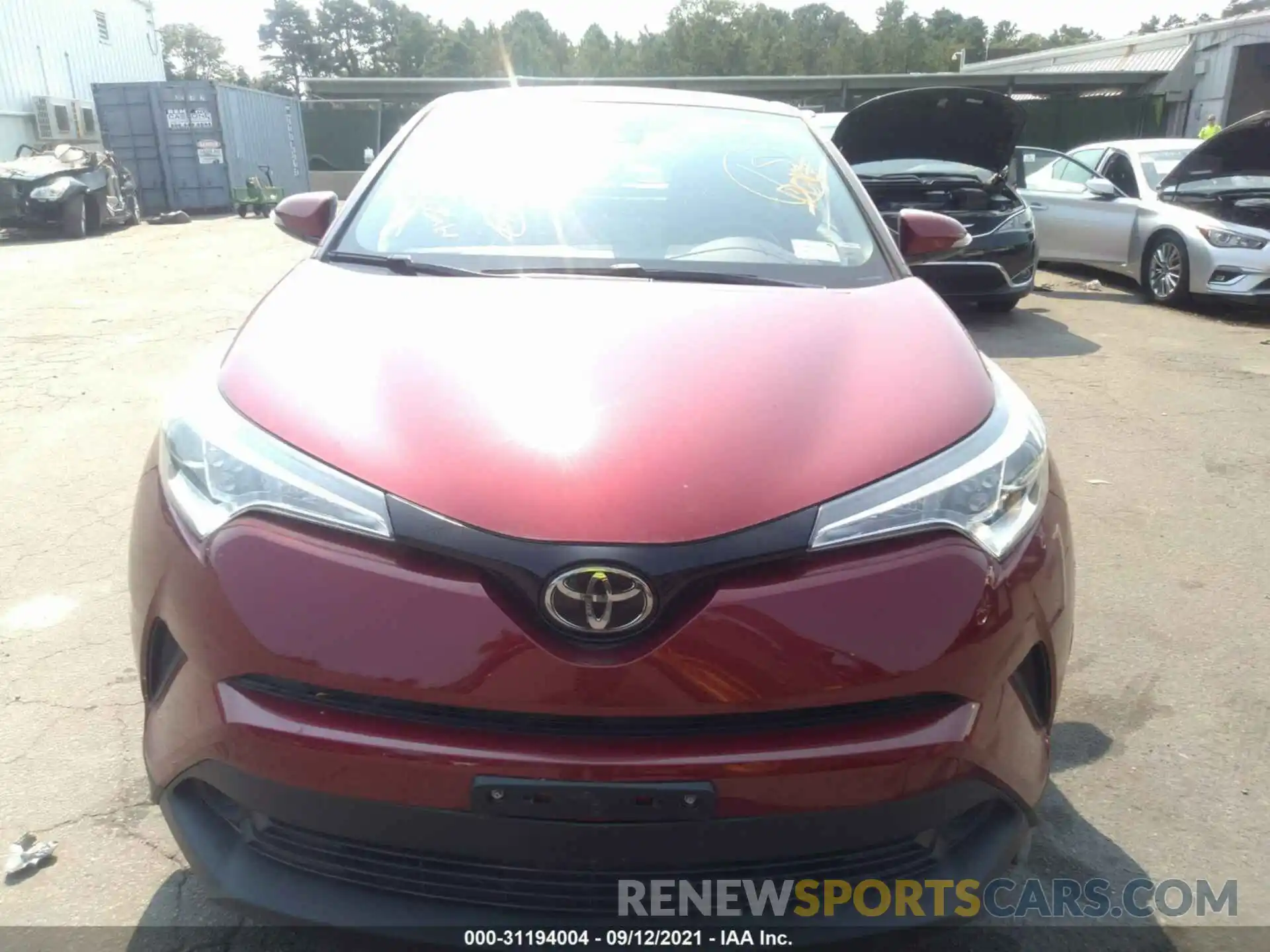 6 Photograph of a damaged car NMTKHMBX0KR086704 TOYOTA C-HR 2019