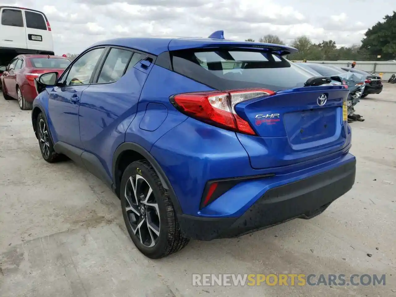 3 Photograph of a damaged car NMTKHMBX0KR087738 TOYOTA C-HR 2019