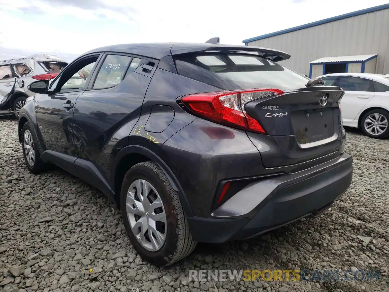 3 Photograph of a damaged car NMTKHMBX0KR088209 TOYOTA C-HR 2019