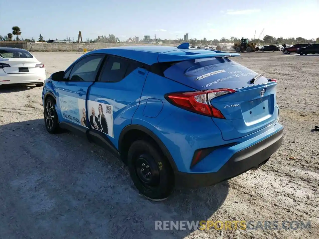 3 Photograph of a damaged car NMTKHMBX0KR088694 TOYOTA C-HR 2019