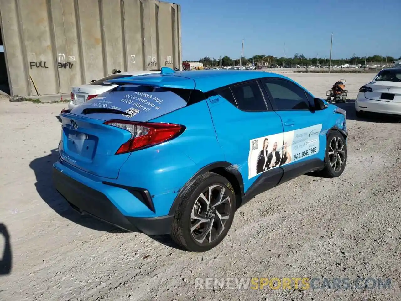 4 Photograph of a damaged car NMTKHMBX0KR088694 TOYOTA C-HR 2019