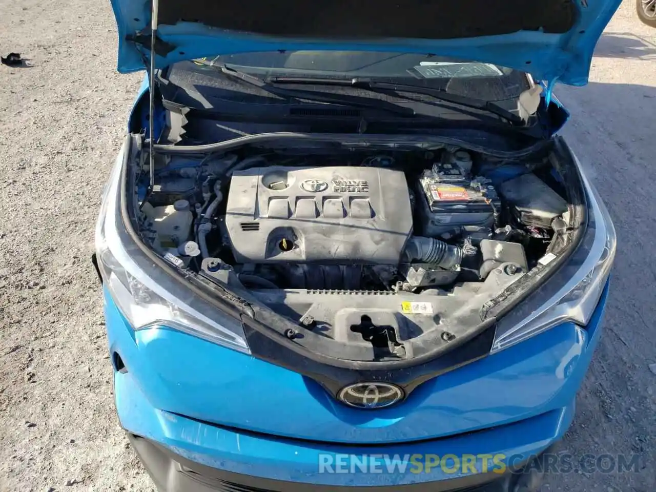 7 Photograph of a damaged car NMTKHMBX0KR088694 TOYOTA C-HR 2019