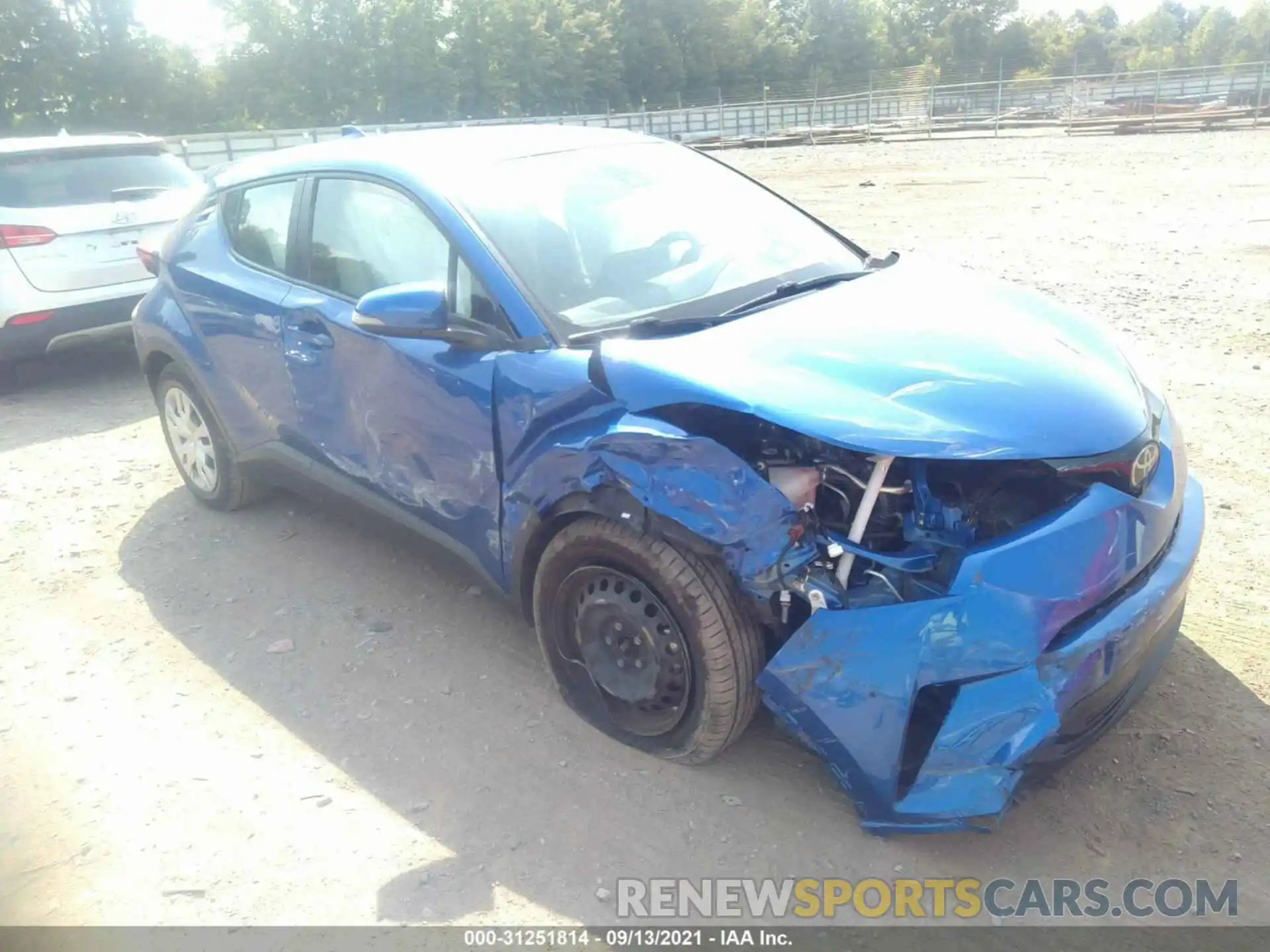 1 Photograph of a damaged car NMTKHMBX0KR088906 TOYOTA C-HR 2019