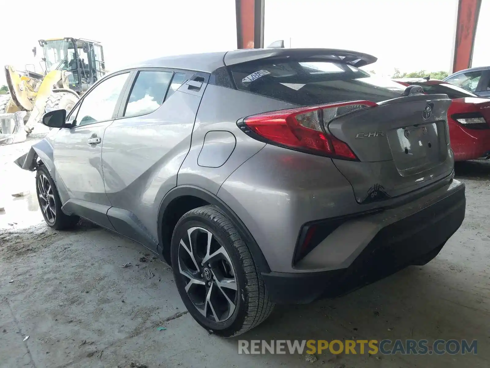 3 Photograph of a damaged car NMTKHMBX0KR089358 TOYOTA C-HR 2019