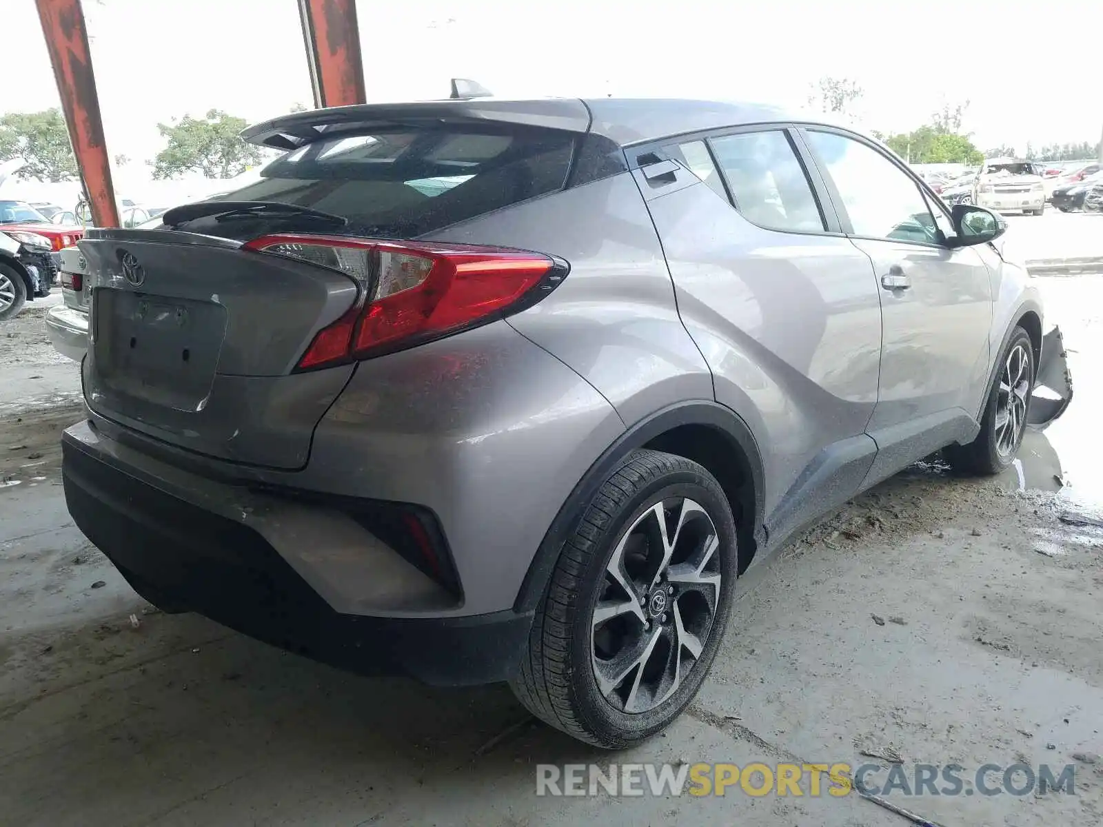 4 Photograph of a damaged car NMTKHMBX0KR089358 TOYOTA C-HR 2019