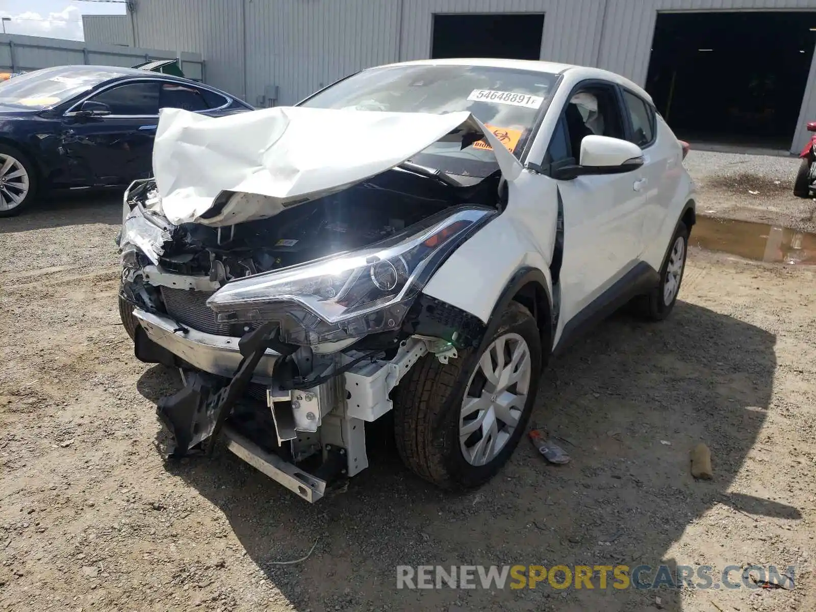 2 Photograph of a damaged car NMTKHMBX0KR090493 TOYOTA C-HR 2019