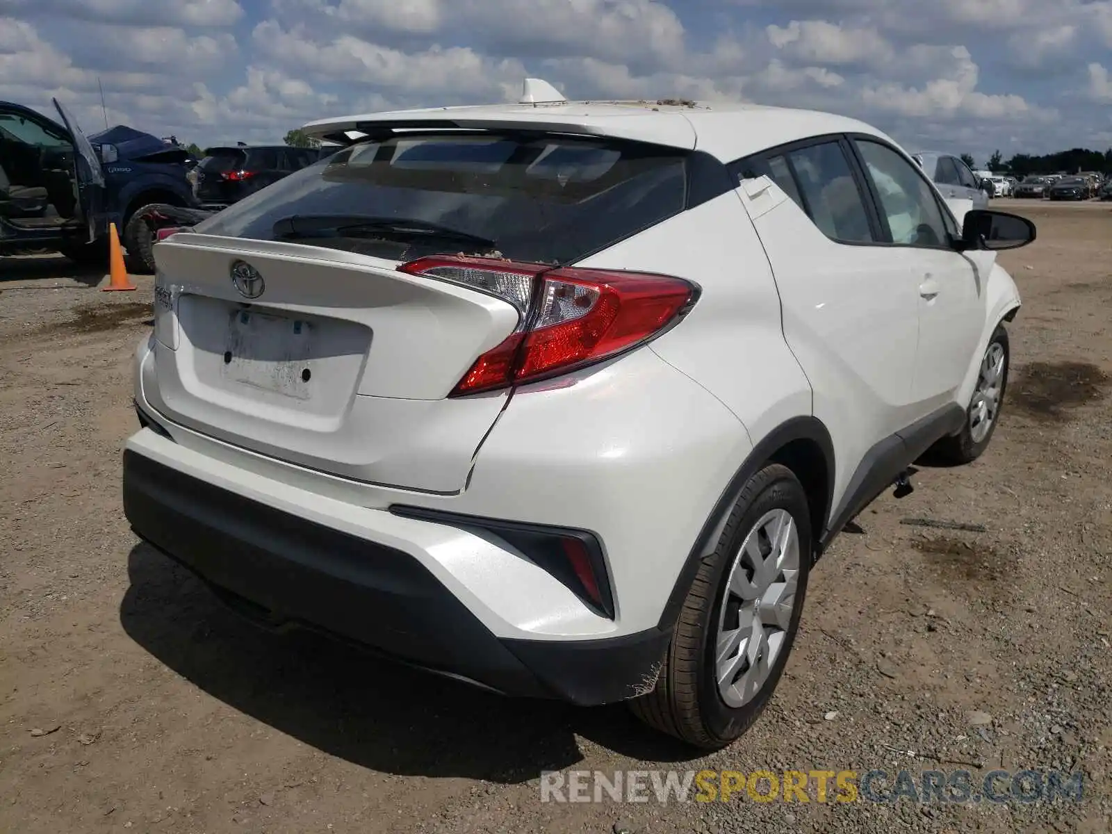 4 Photograph of a damaged car NMTKHMBX0KR090493 TOYOTA C-HR 2019