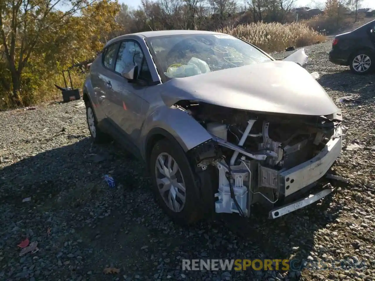 1 Photograph of a damaged car NMTKHMBX0KR091238 TOYOTA C-HR 2019