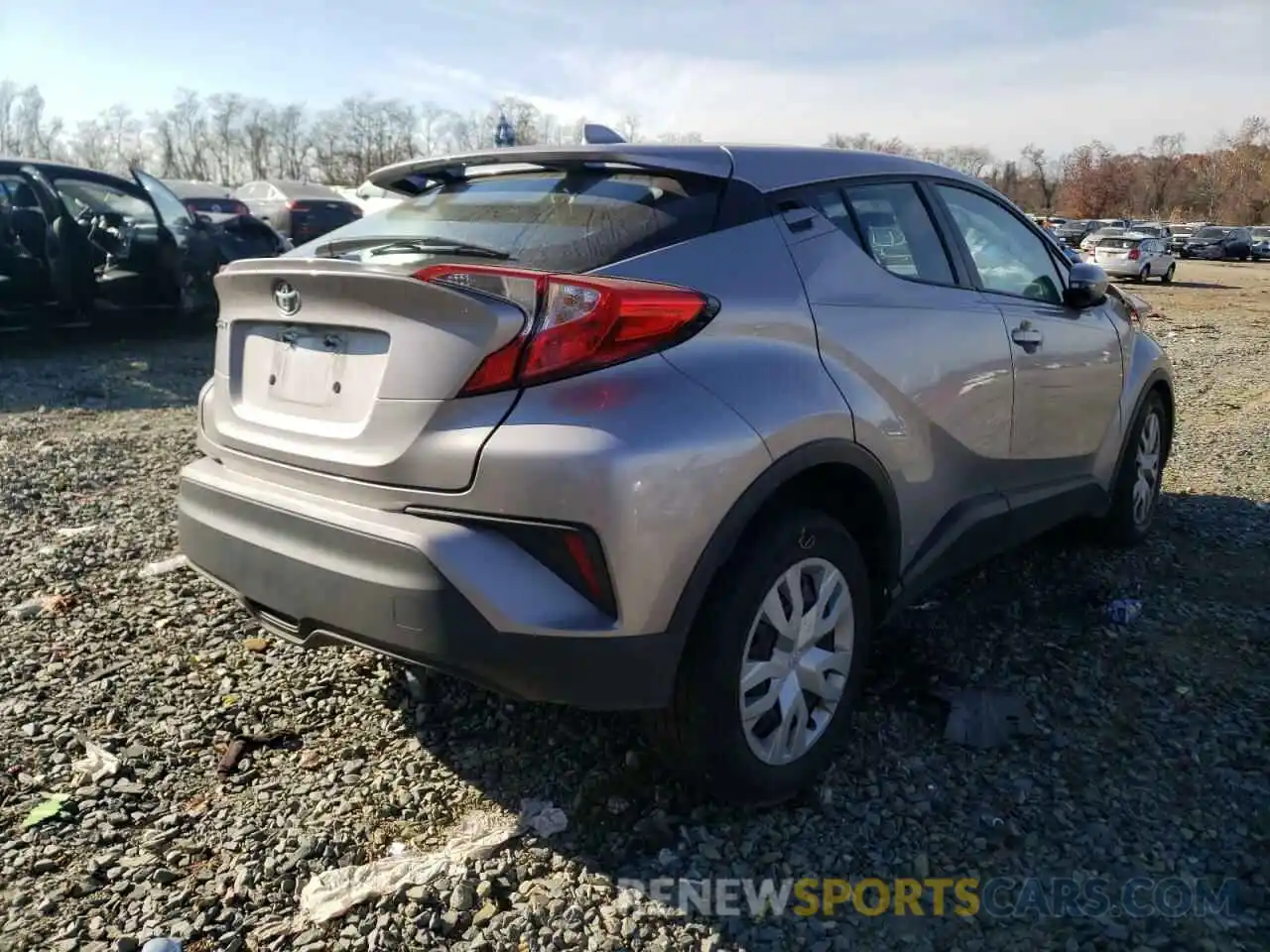 4 Photograph of a damaged car NMTKHMBX0KR091238 TOYOTA C-HR 2019