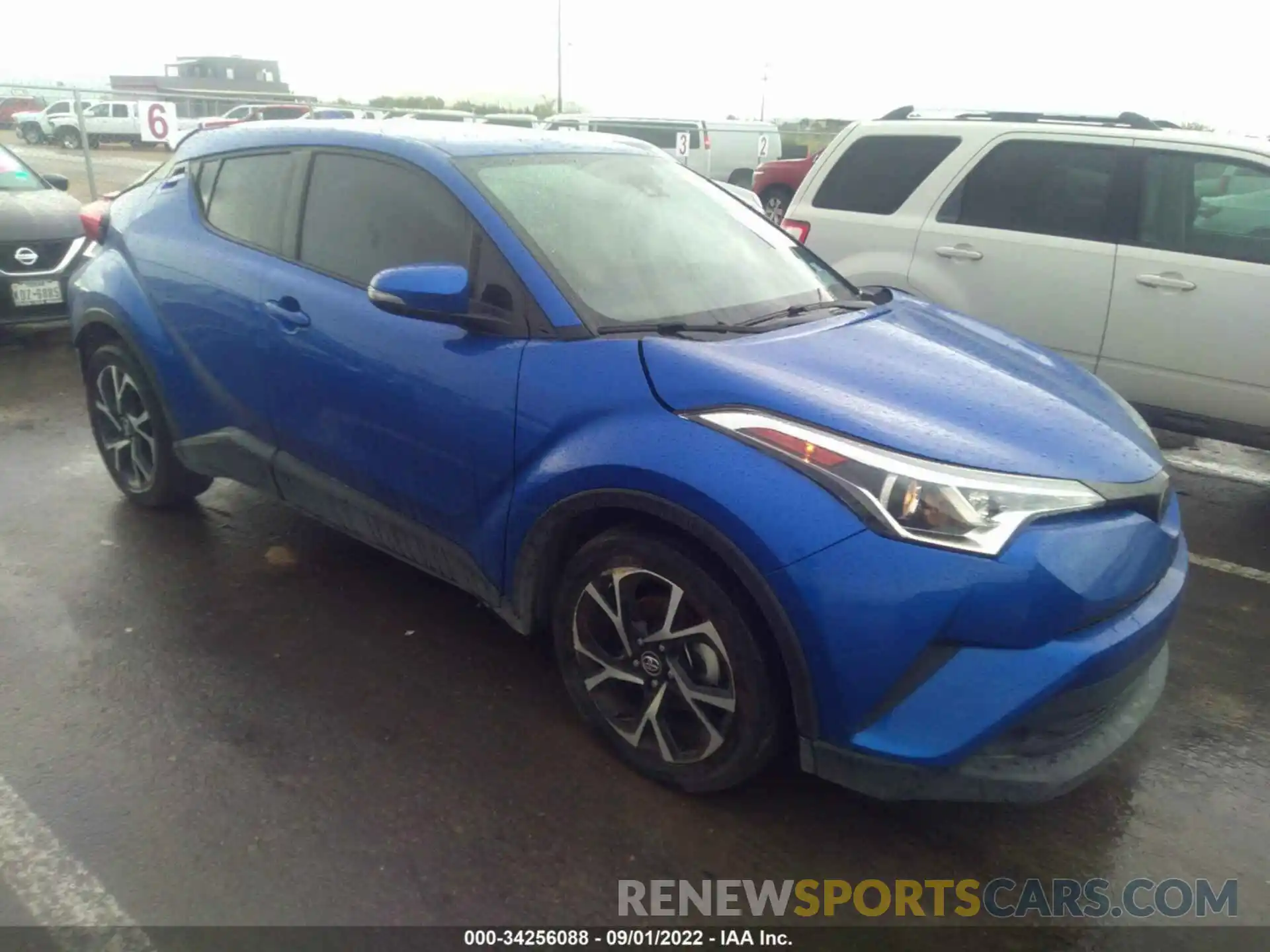 1 Photograph of a damaged car NMTKHMBX0KR091370 TOYOTA C-HR 2019