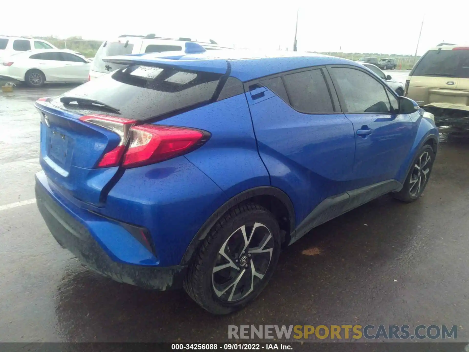 4 Photograph of a damaged car NMTKHMBX0KR091370 TOYOTA C-HR 2019