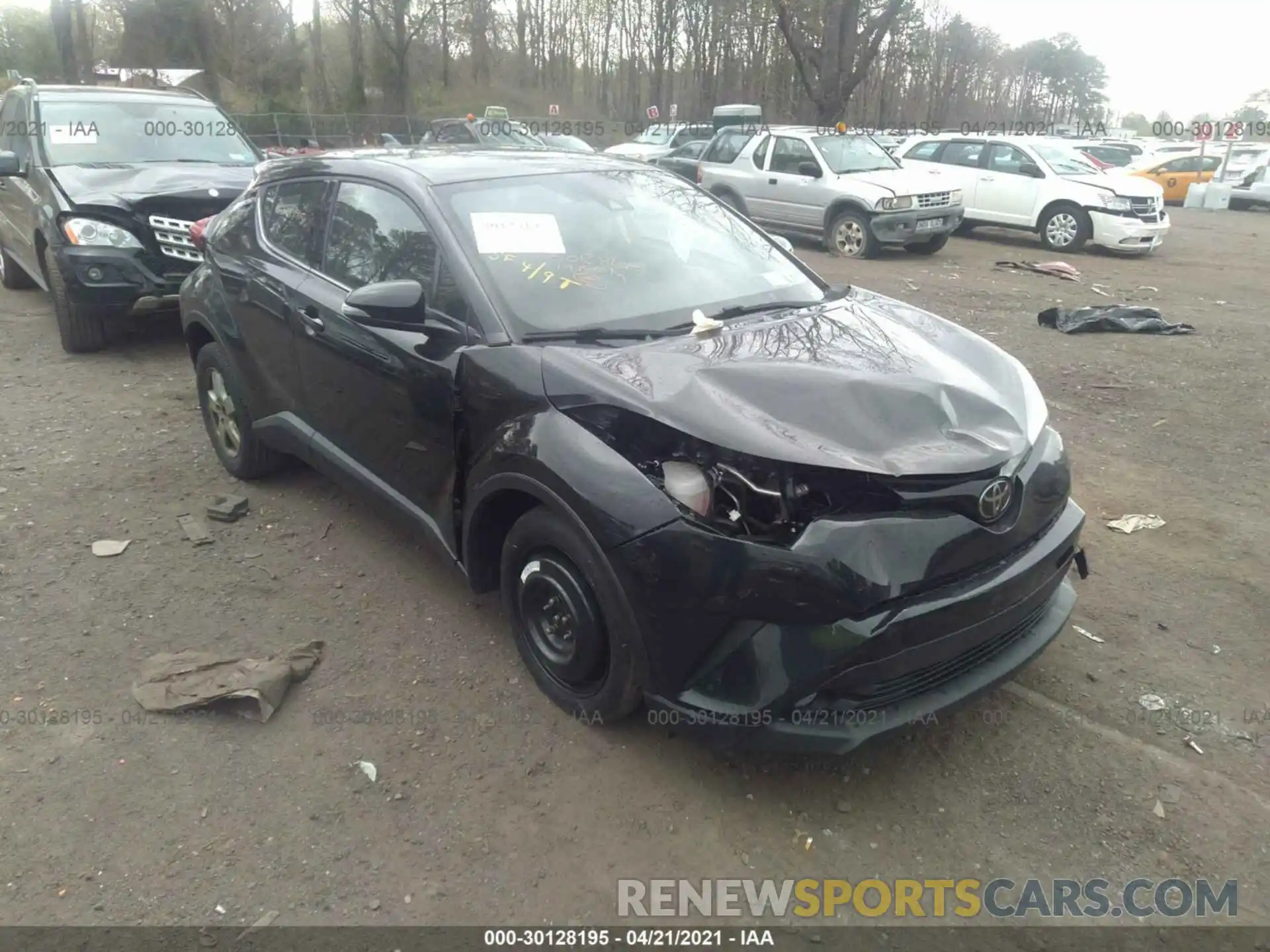 1 Photograph of a damaged car NMTKHMBX0KR091594 TOYOTA C-HR 2019