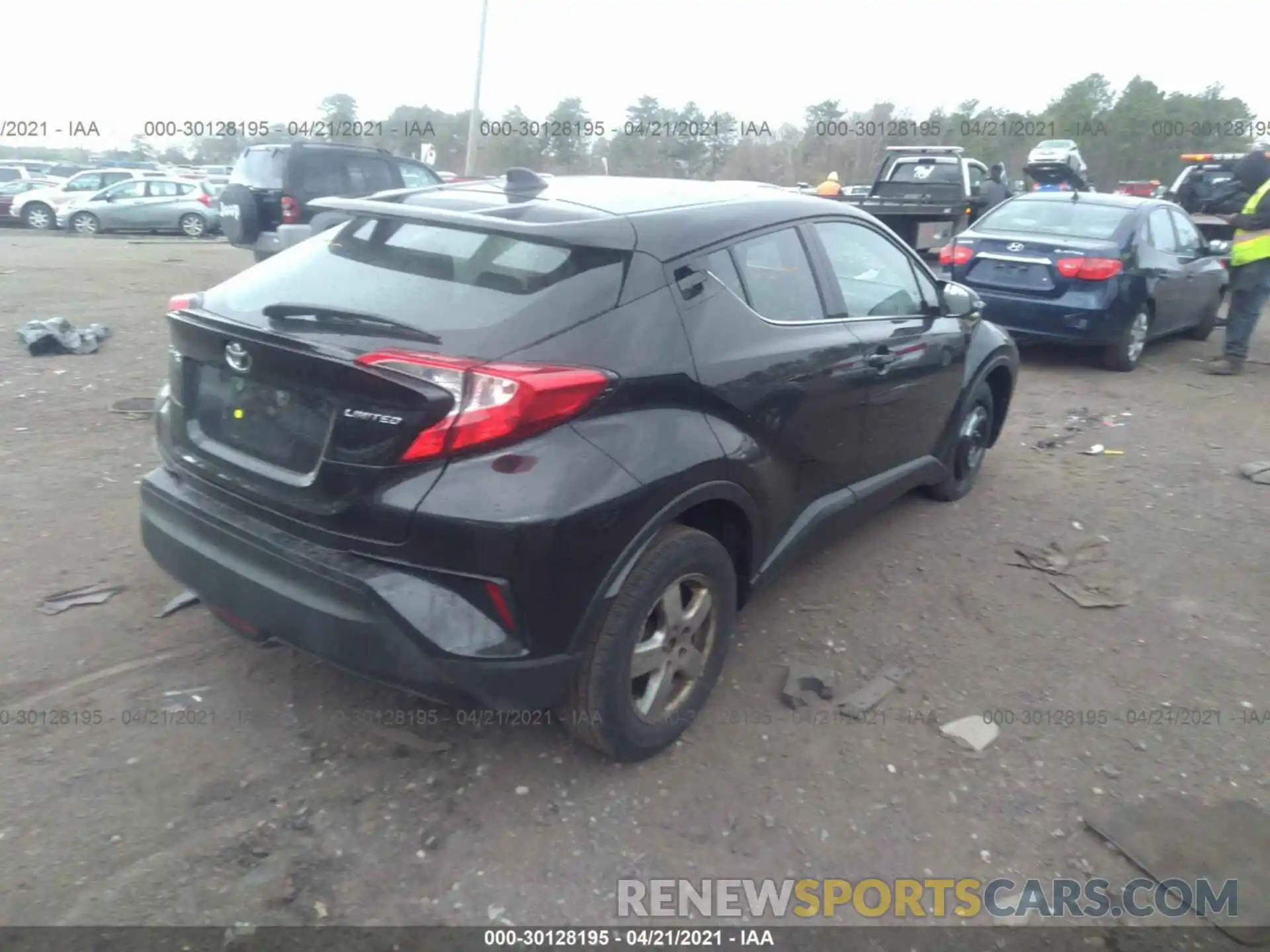 4 Photograph of a damaged car NMTKHMBX0KR091594 TOYOTA C-HR 2019