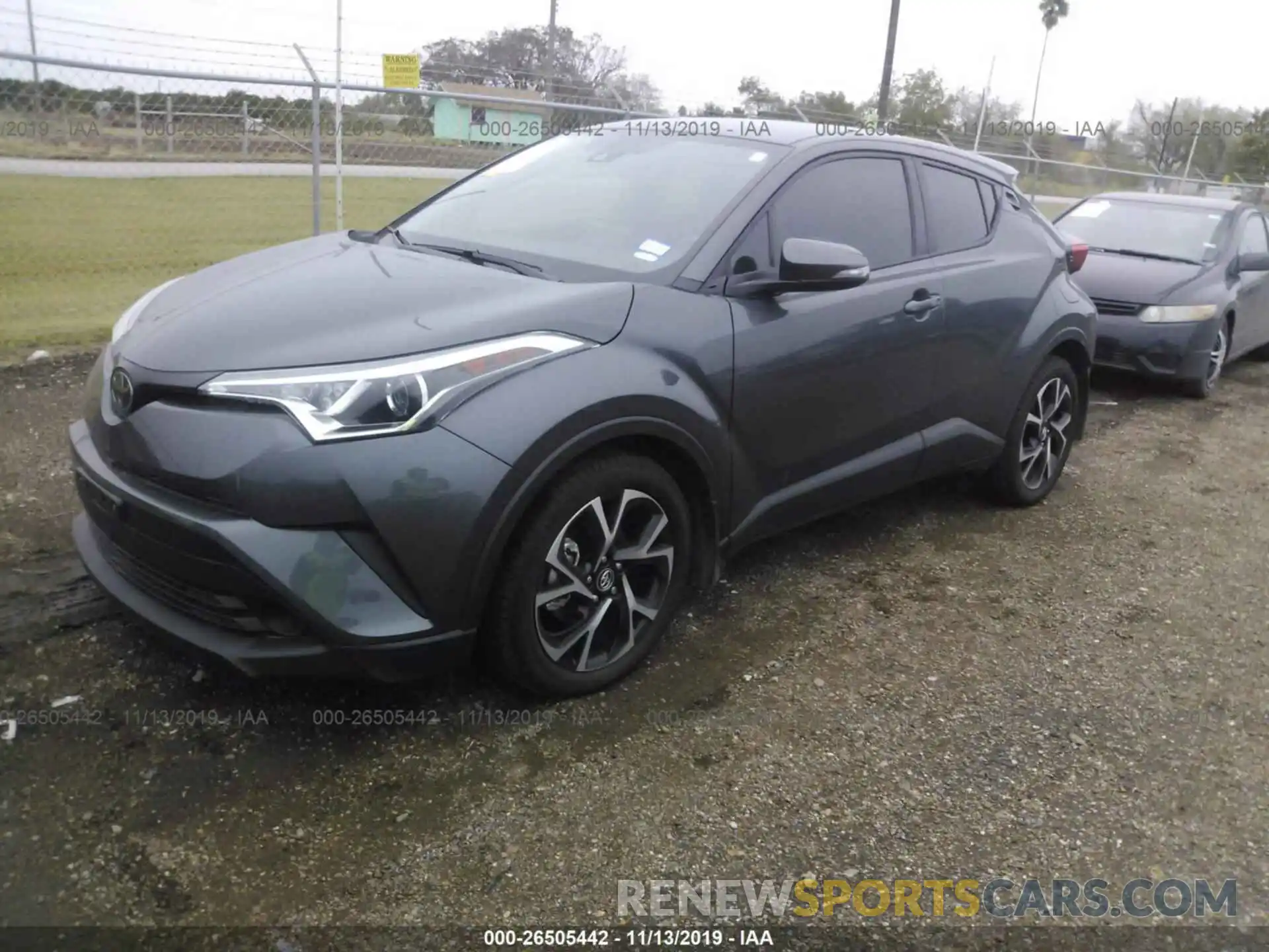 2 Photograph of a damaged car NMTKHMBX0KR091921 TOYOTA C-HR 2019