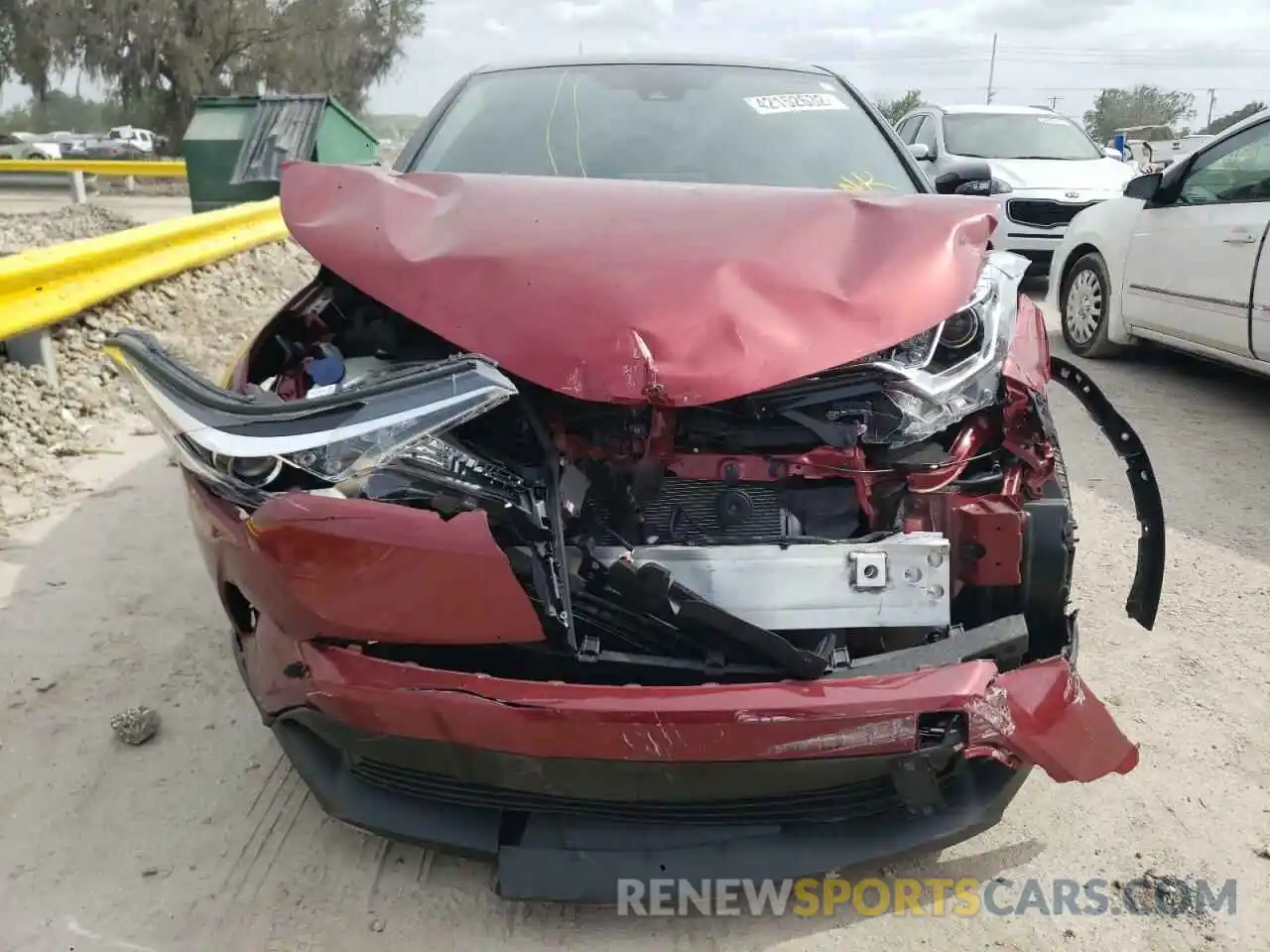 9 Photograph of a damaged car NMTKHMBX0KR093314 TOYOTA C-HR 2019