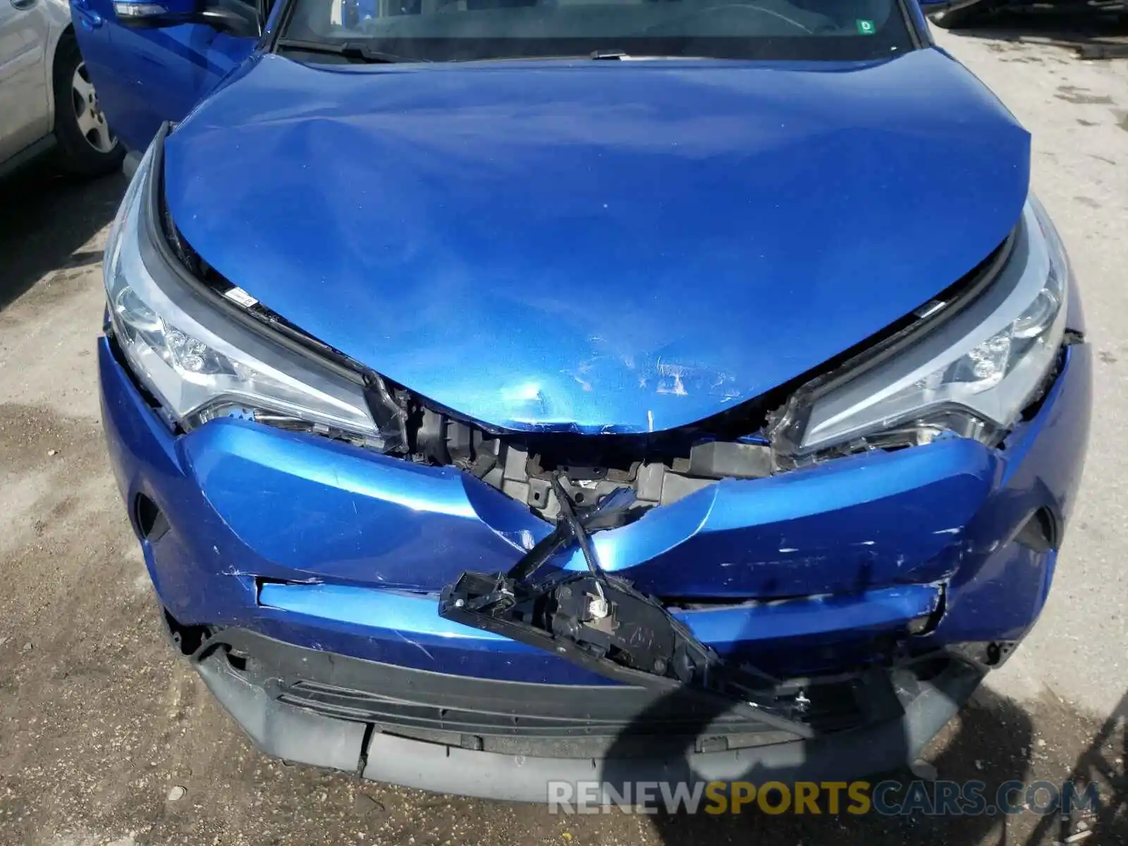 7 Photograph of a damaged car NMTKHMBX0KR093703 TOYOTA C-HR 2019