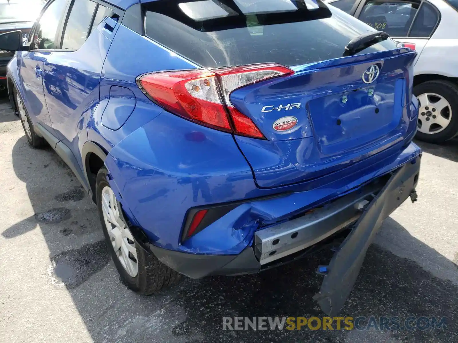 9 Photograph of a damaged car NMTKHMBX0KR093703 TOYOTA C-HR 2019